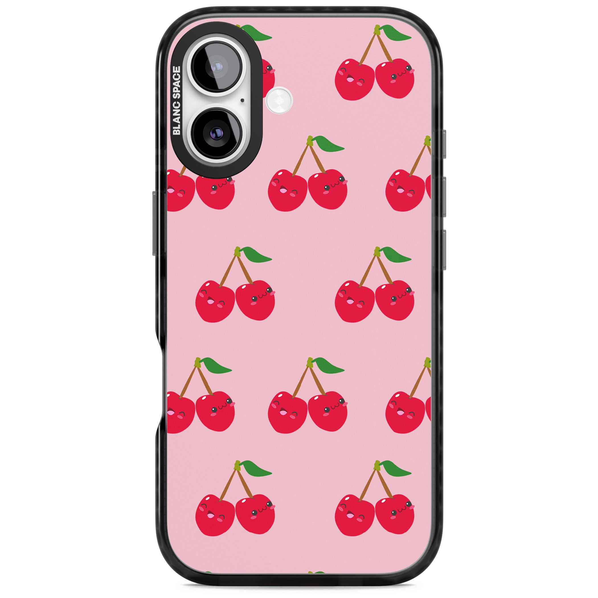 Cheeky Cherry iPhone 17 Impact Black Phone Case