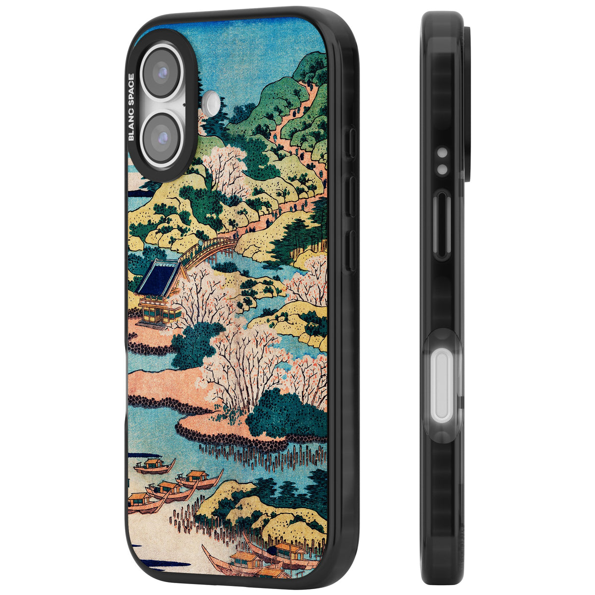 Coastal Community iPhone 16 / iPhone 16 Plus / iPhone 17 Impact Black Phone Case side