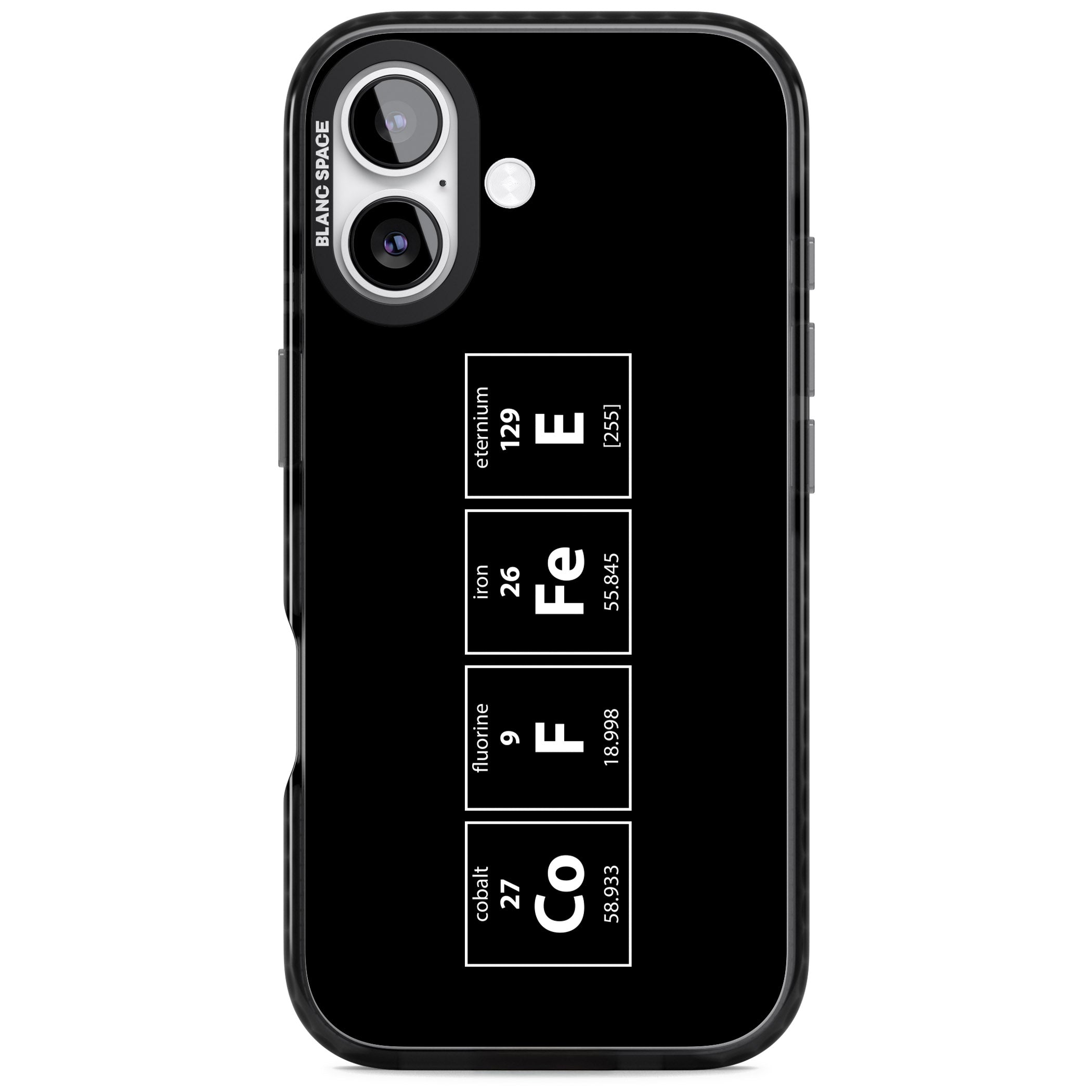 Coffee Element (Black) iPhone 17 Impact Black Phone Case