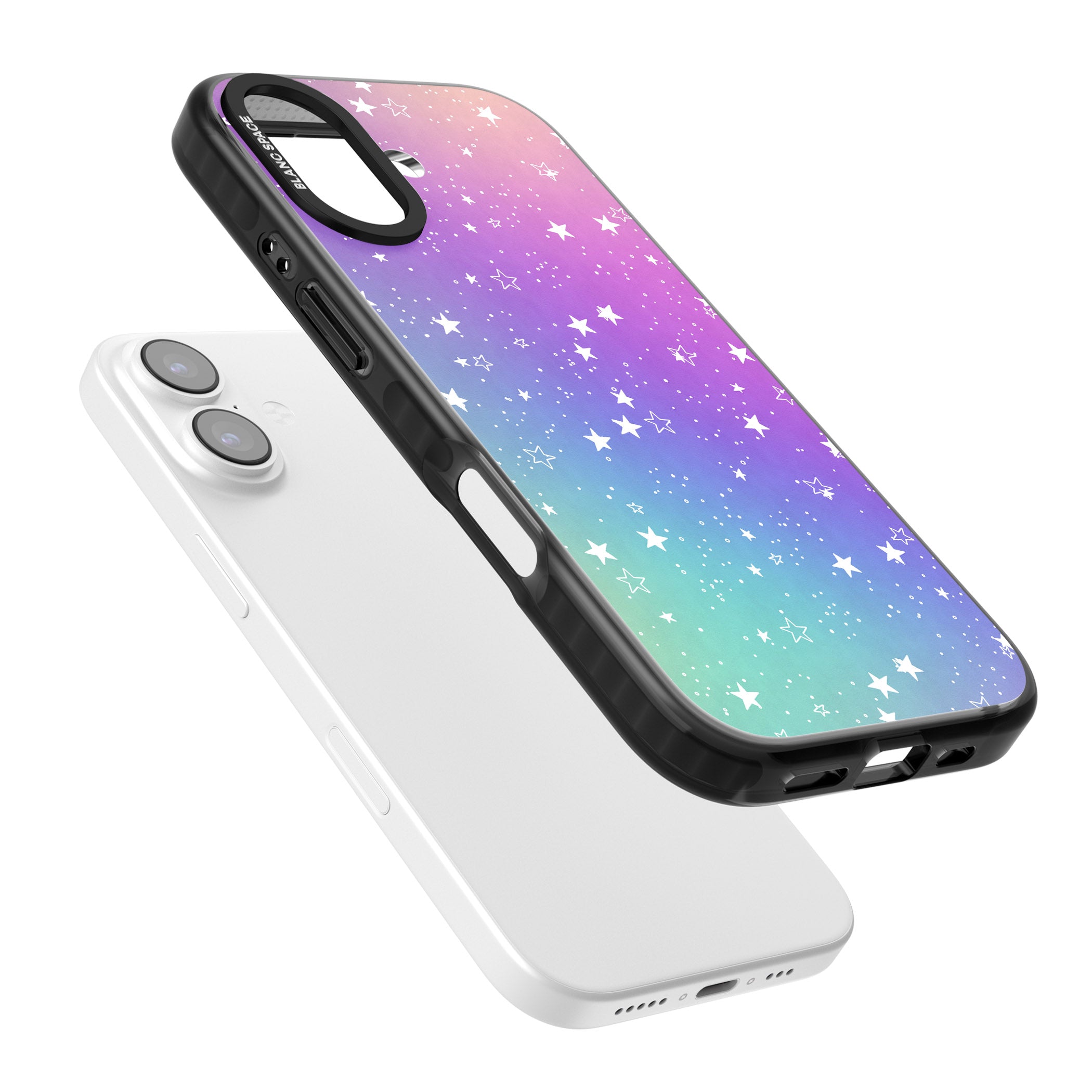 Pastel Starry Sky iPhone 17 Impact Black Phone Case Colours