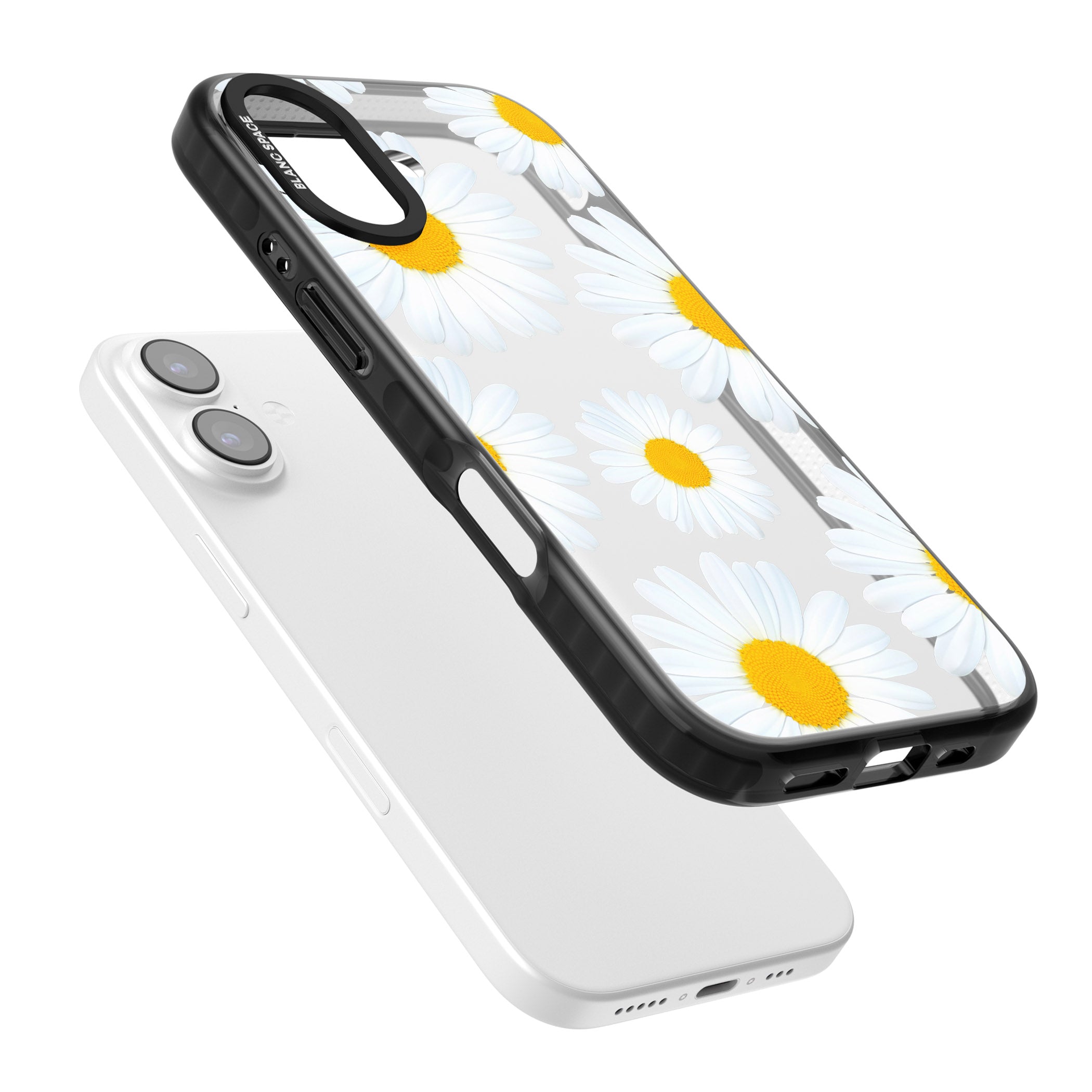 Summer Daisy iPhone 17 Impact Black Phone Case Colours