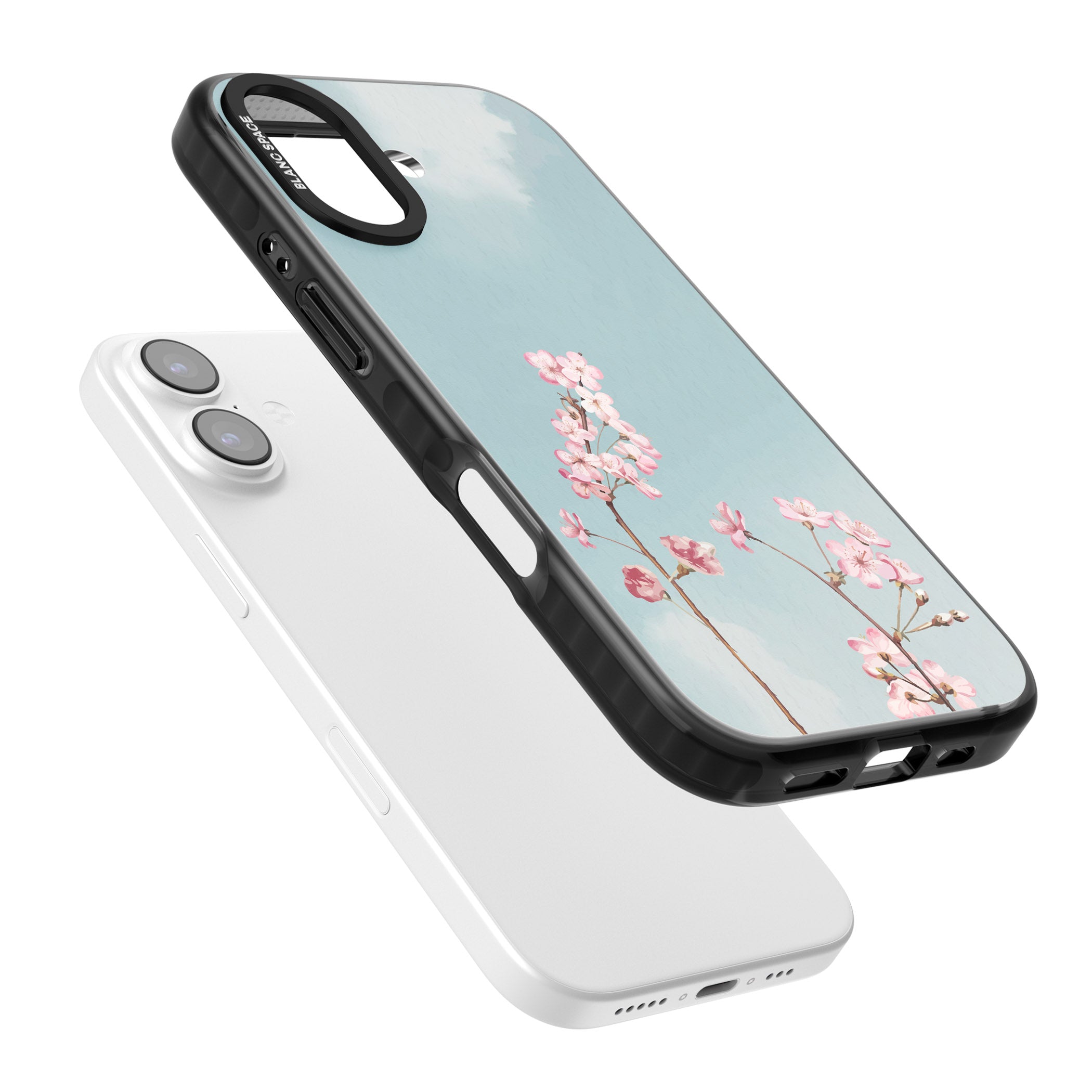 Blossom Flower Sky iPhone 17 Impact Black Phone Case Colours