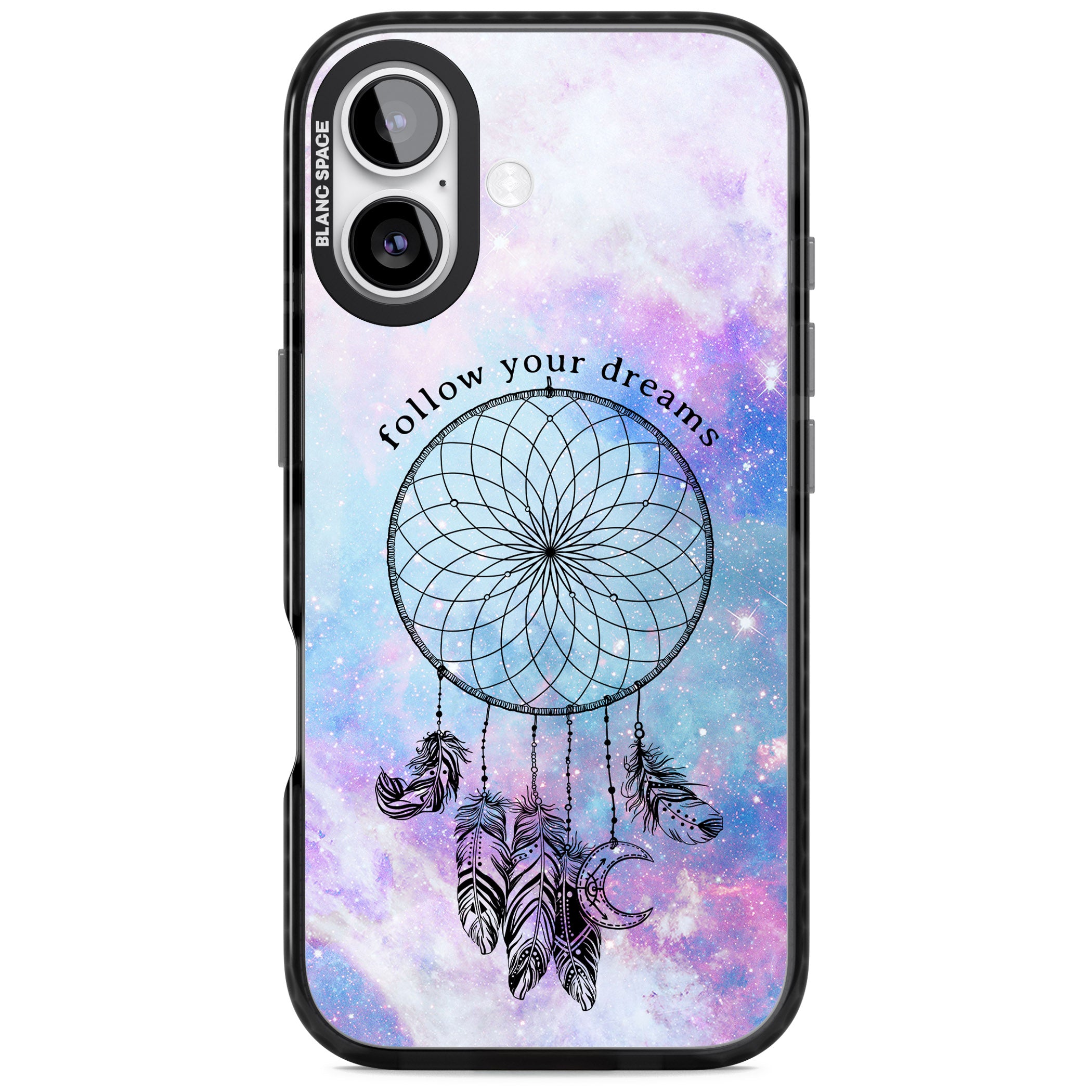 Galaxy Dreamcatcher iPhone 17 Impact Black Phone Case