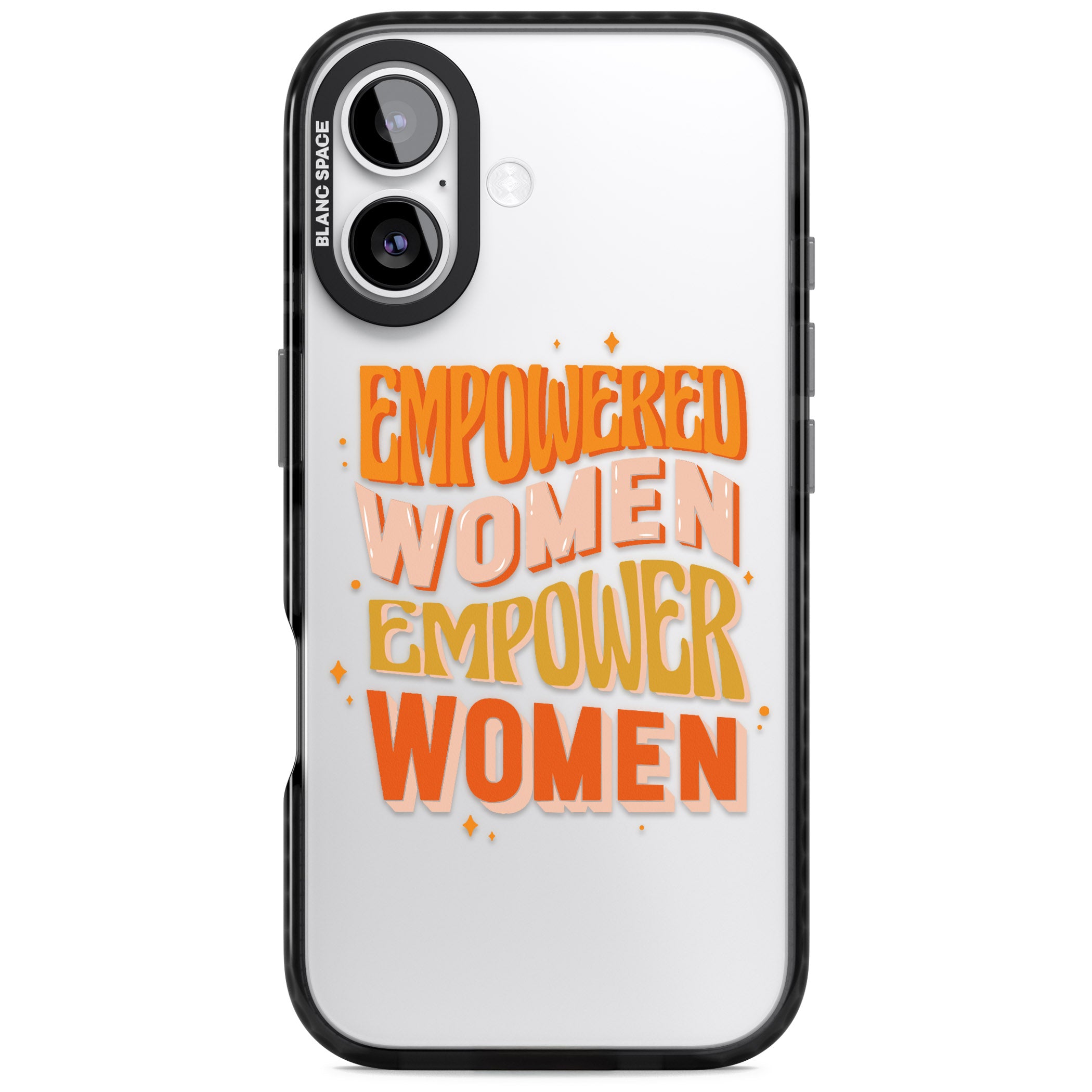 Empowered Women iPhone 17 Impact Black Phone Case