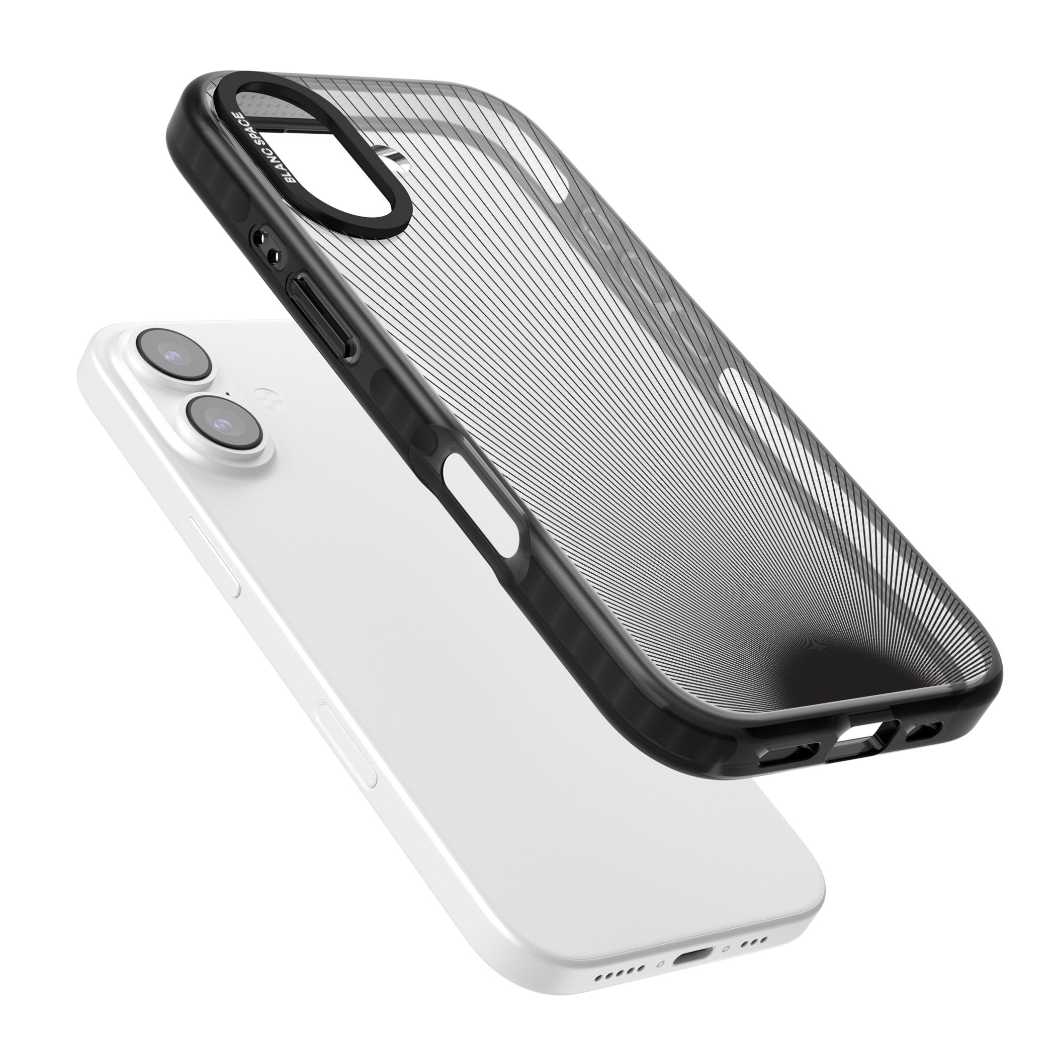 Linear Sunburst iPhone 17 Impact Black Phone Case Colours