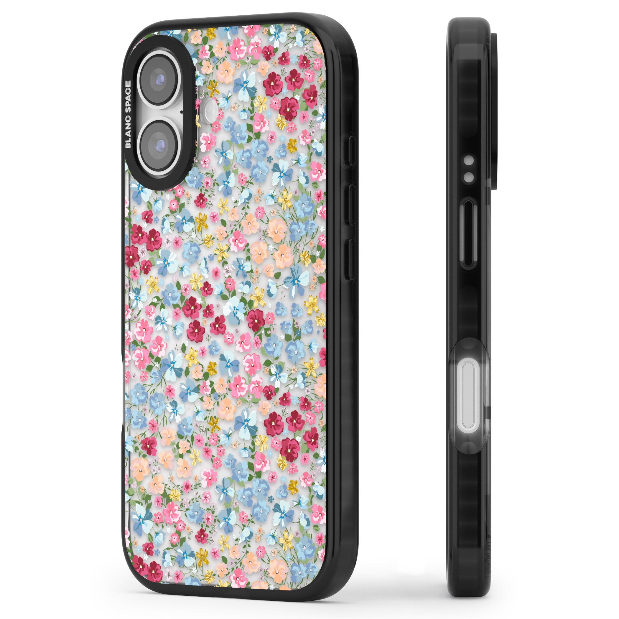 Venetian Meadow iPhone 17 Impact Black Phone Case Side Profile