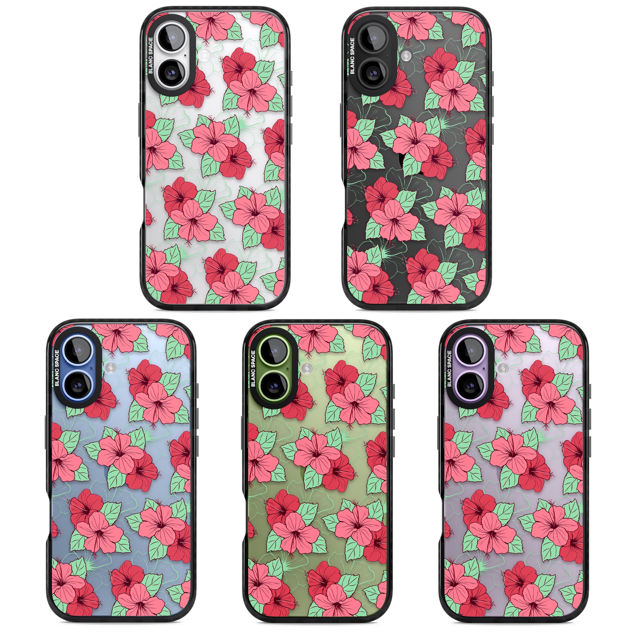 Pink Peony iPhone 17 Impact Black Phone Case APT Impact Protection