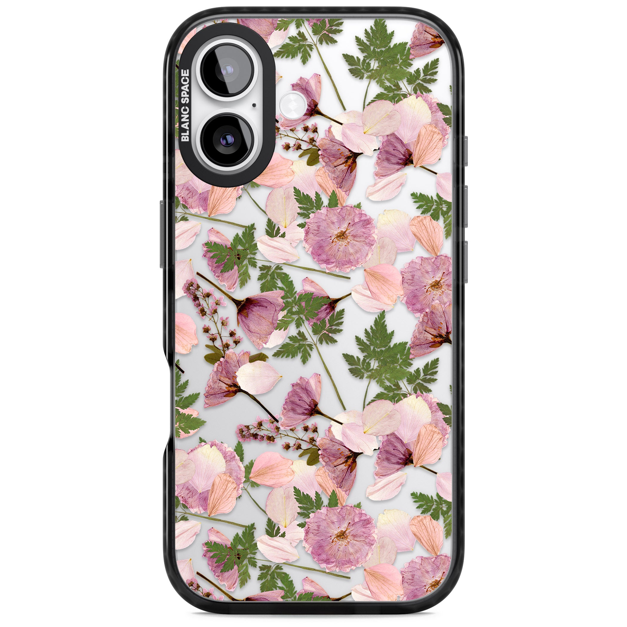 Pink Floral Appreciation iPhone 17 Impact Black Phone Case