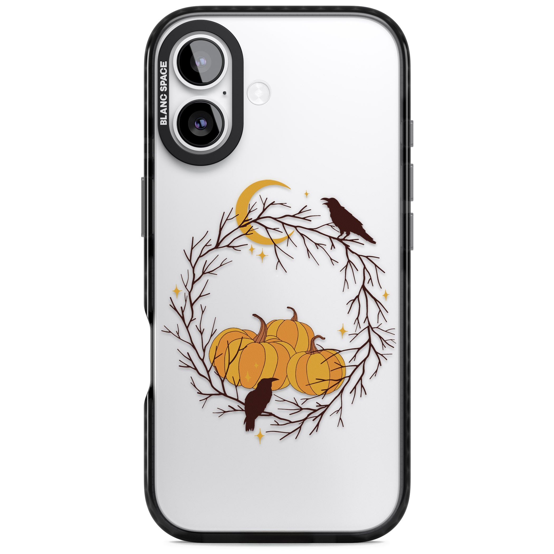 Pumpkin Patch iPhone 17 Impact Black Phone Case