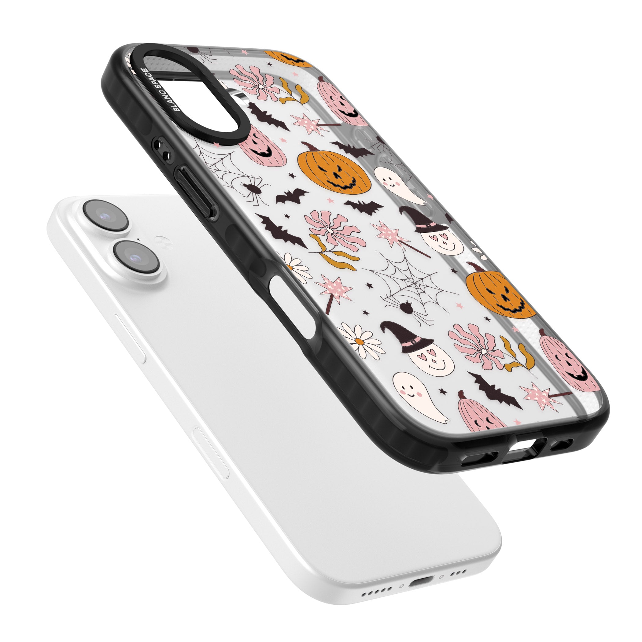 Spooky Mix iPhone 17 Impact Black Phone Case Colours