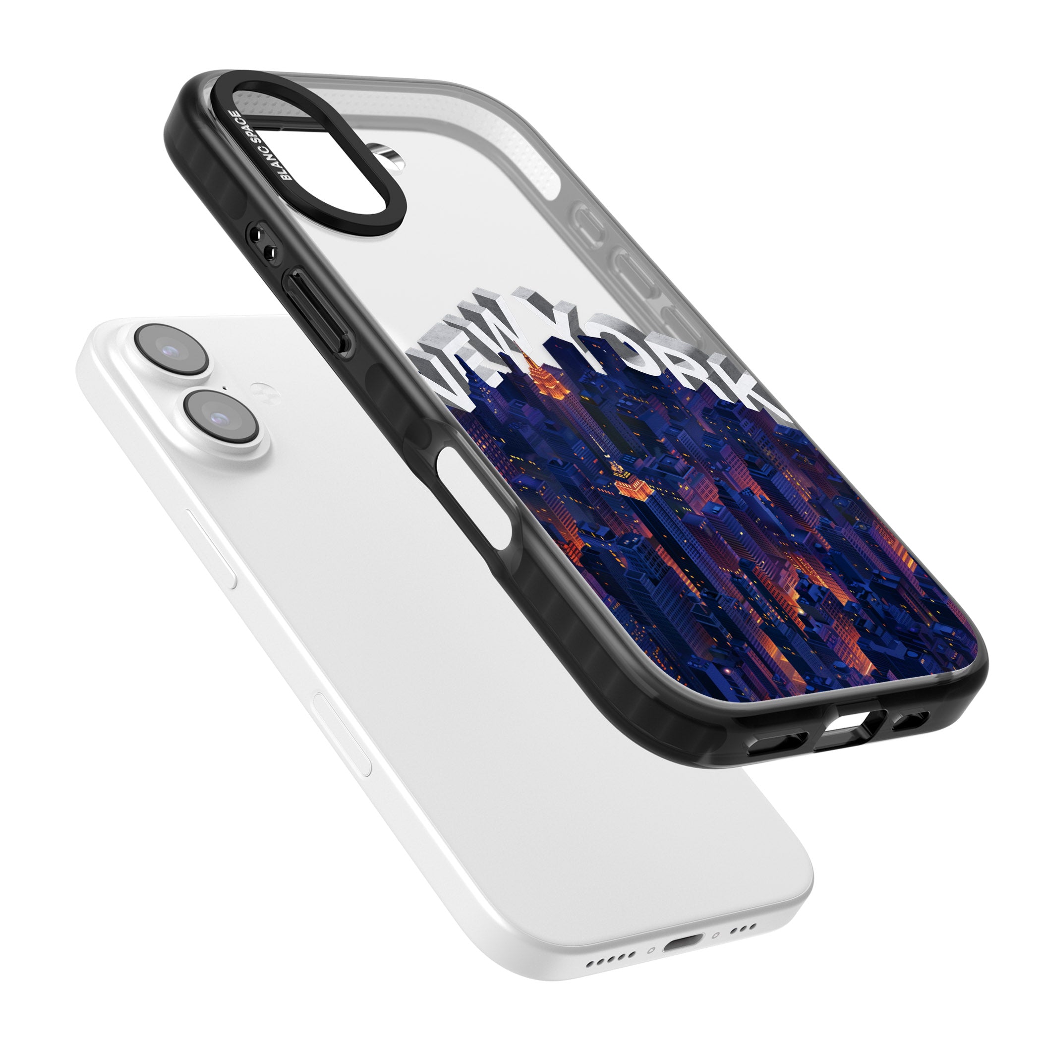 New York City iPhone 17 Impact Black Phone Case Colours