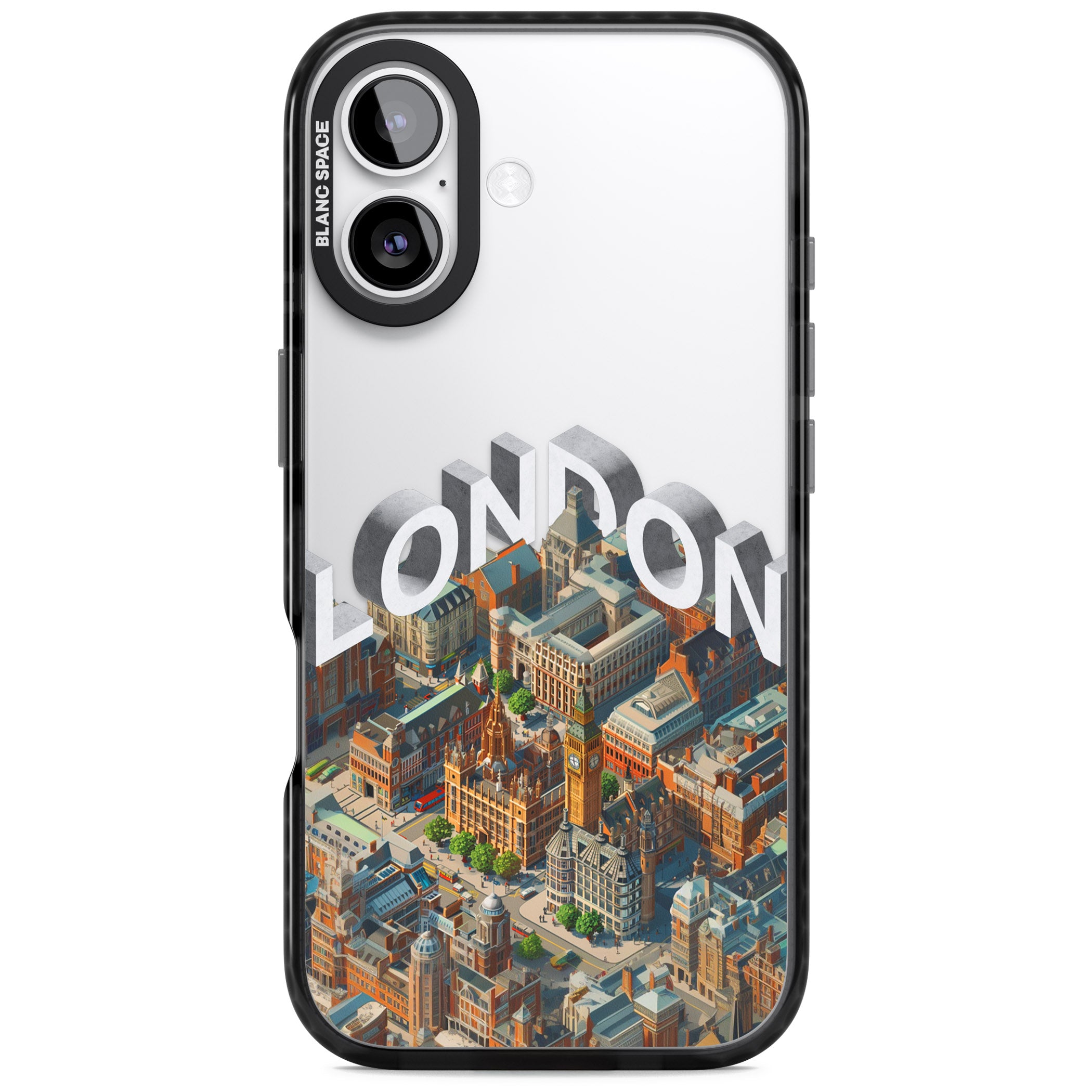 London iPhone 17 Impact Black Phone Case