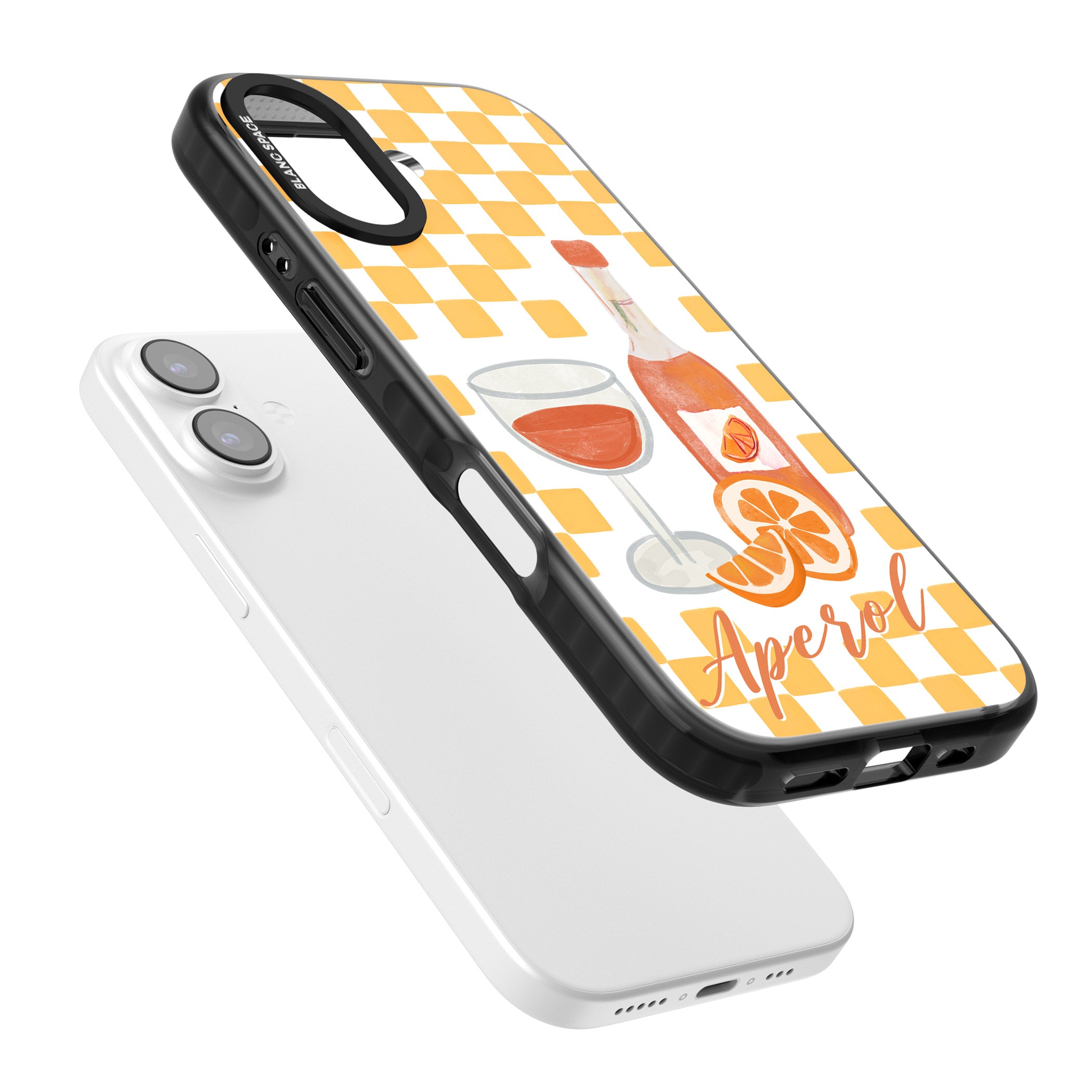 Checked Spritz iPhone 17 Impact Black Phone Case Colours