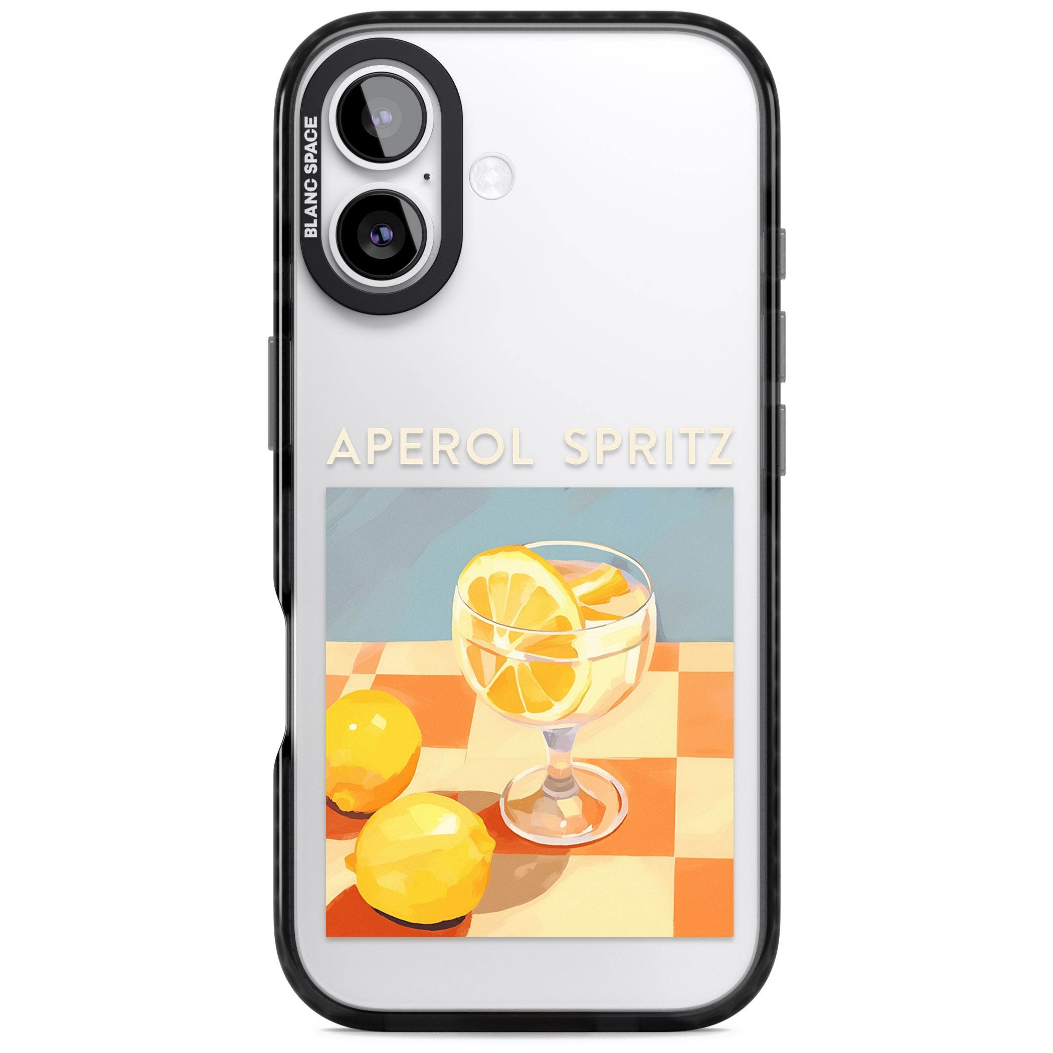 Lemon Spritz iPhone 17 Impact Black Phone Case