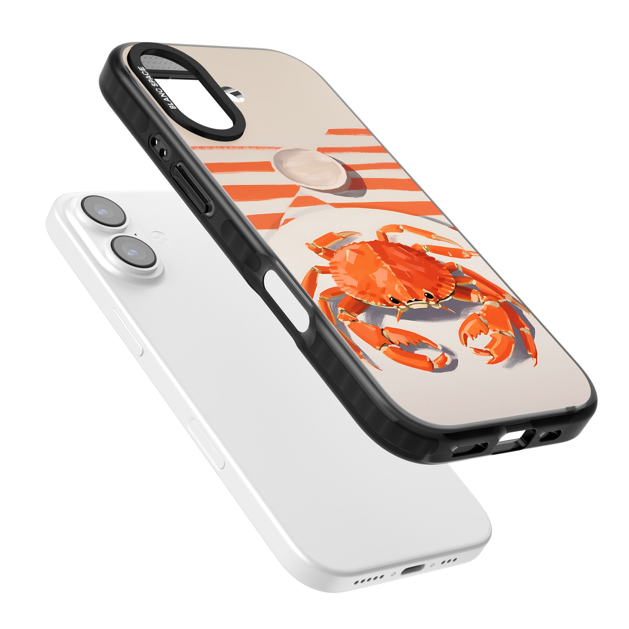 Beach Crab iPhone 17 Impact Black Phone Case Colours