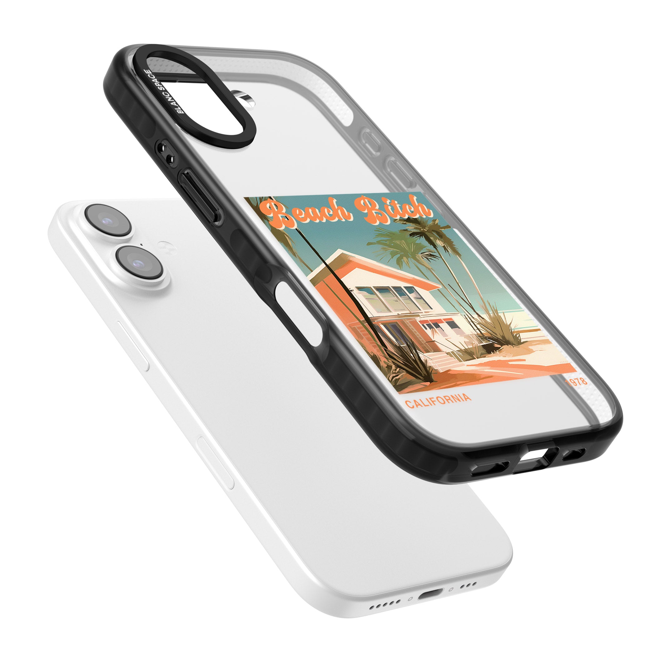 Beach B*tch iPhone 17 Impact Black Phone Case Colours