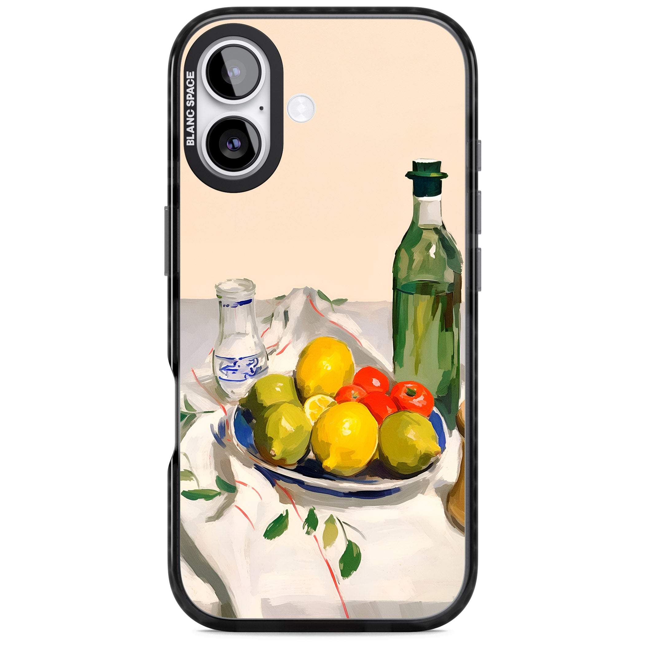 Mediterranean Fruit Salad iPhone 17 Impact Black Phone Case