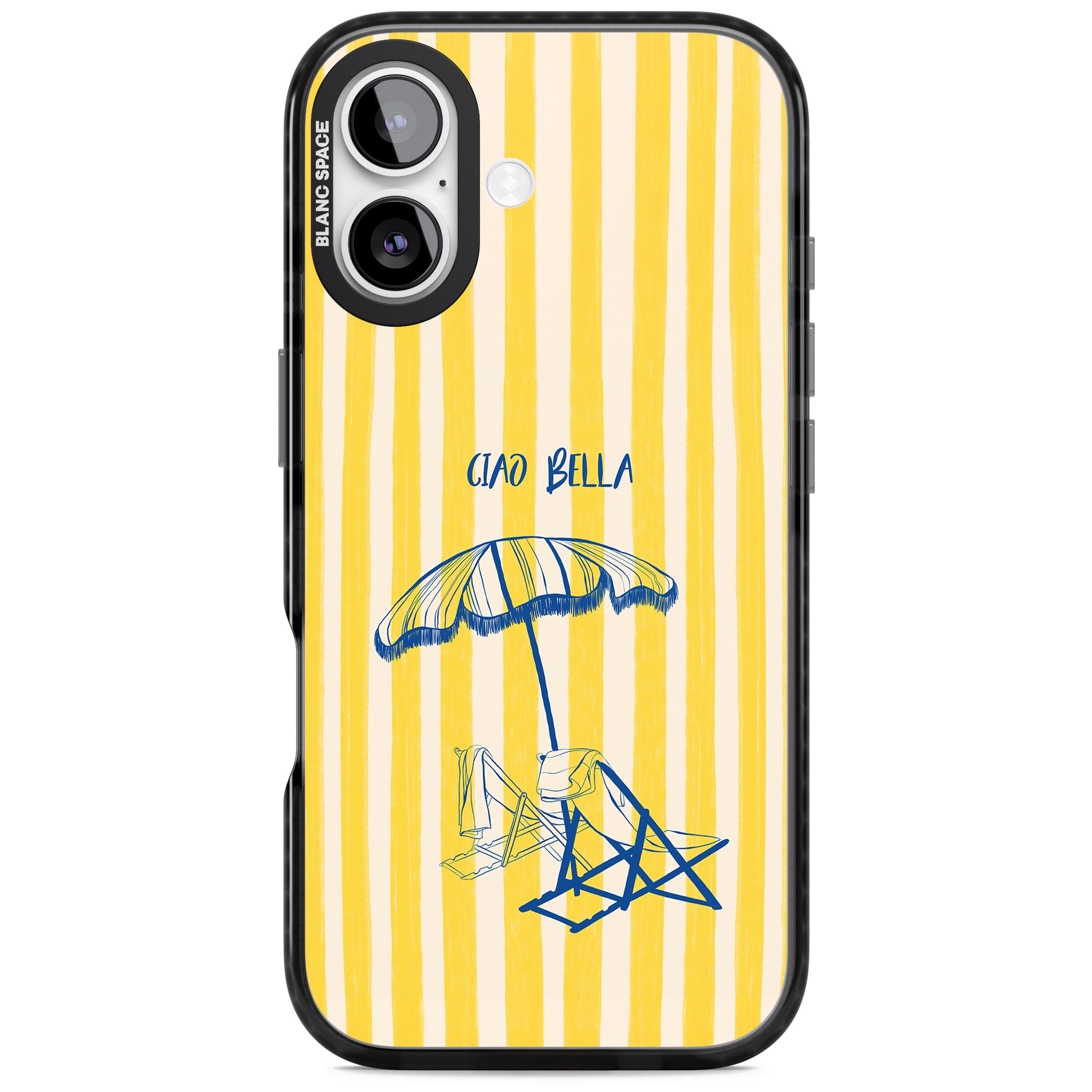 Ciao Bella iPhone 17 Impact Black Phone Case