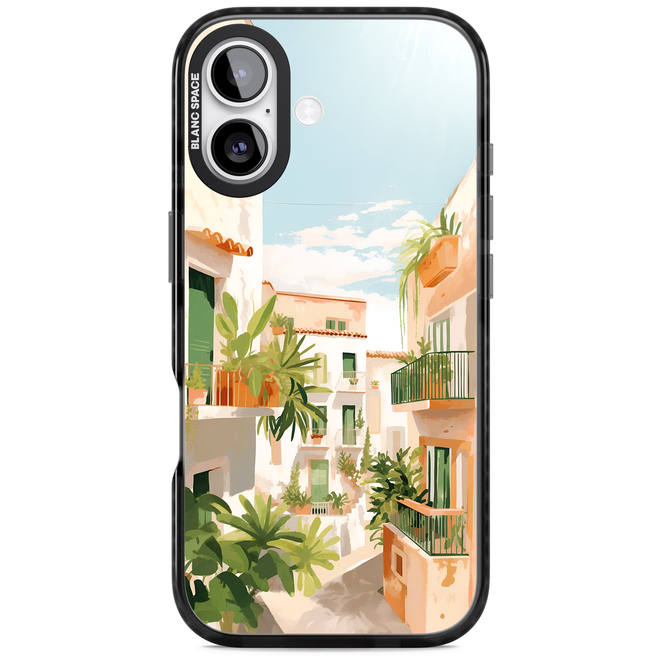 Tuscan Balconies iPhone 17 Impact Black Phone Case