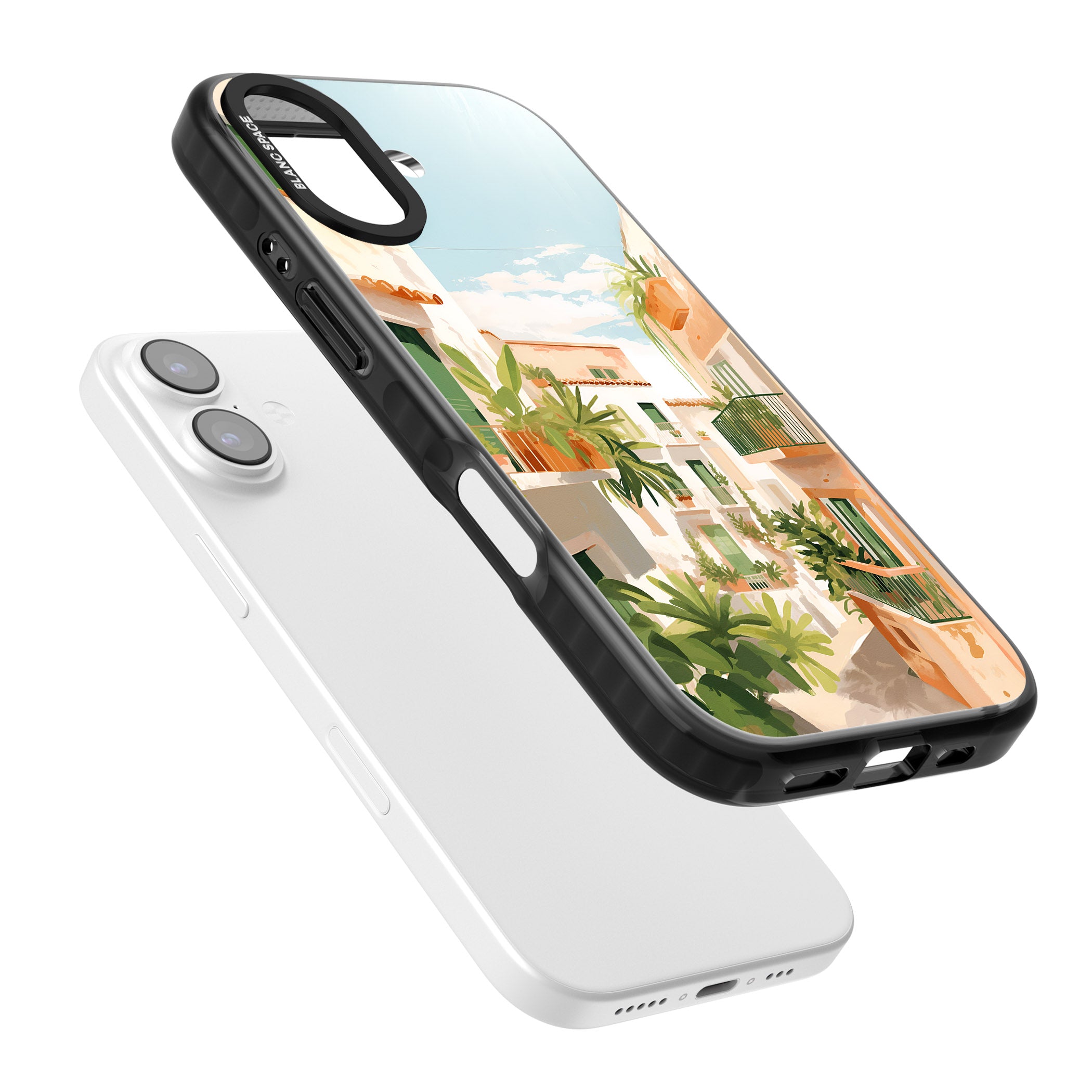 Tuscan Balconies iPhone 17 Impact Black Phone Case Colours