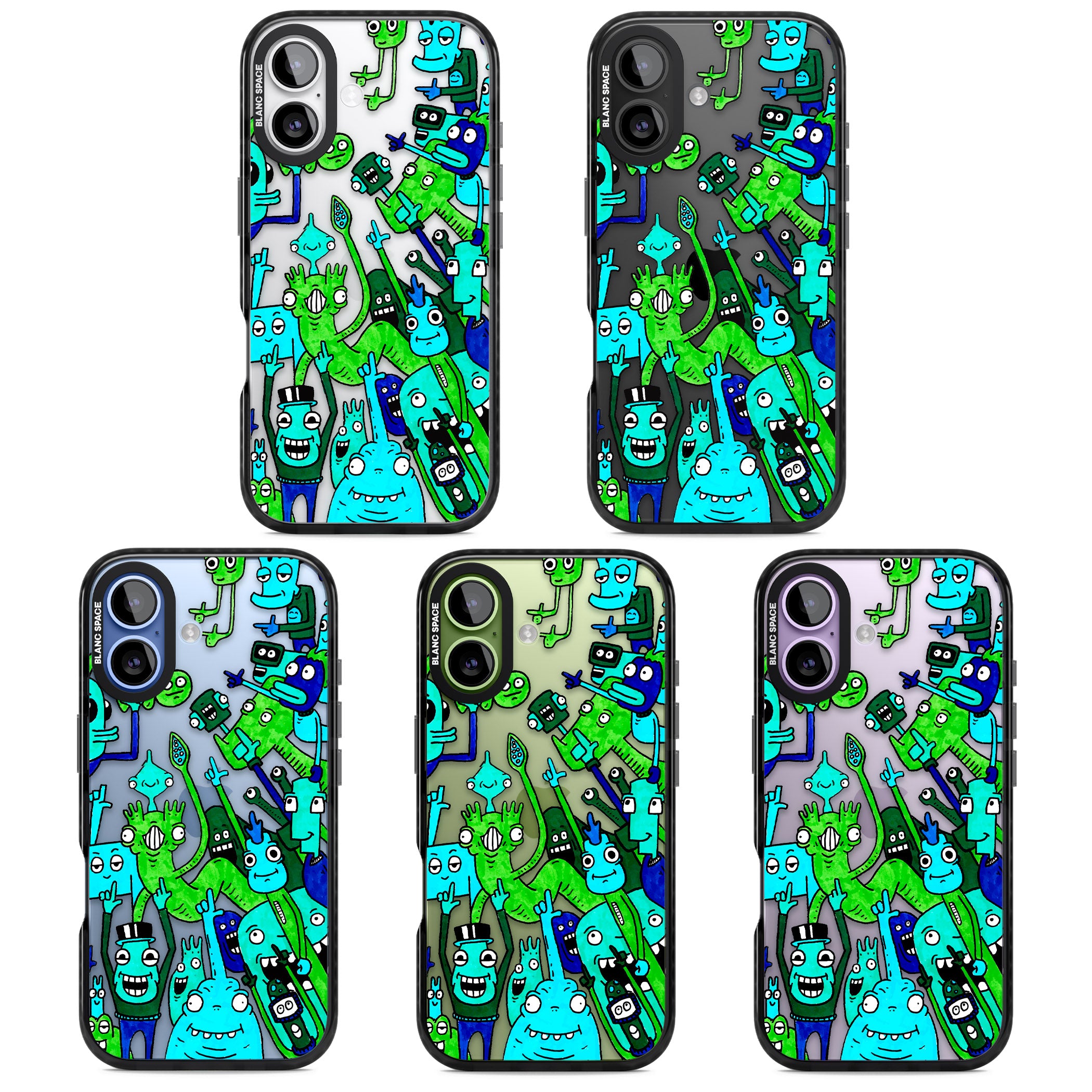 Don'T Point iPhone 17 Impact Black Phone Case APT Impact Protection