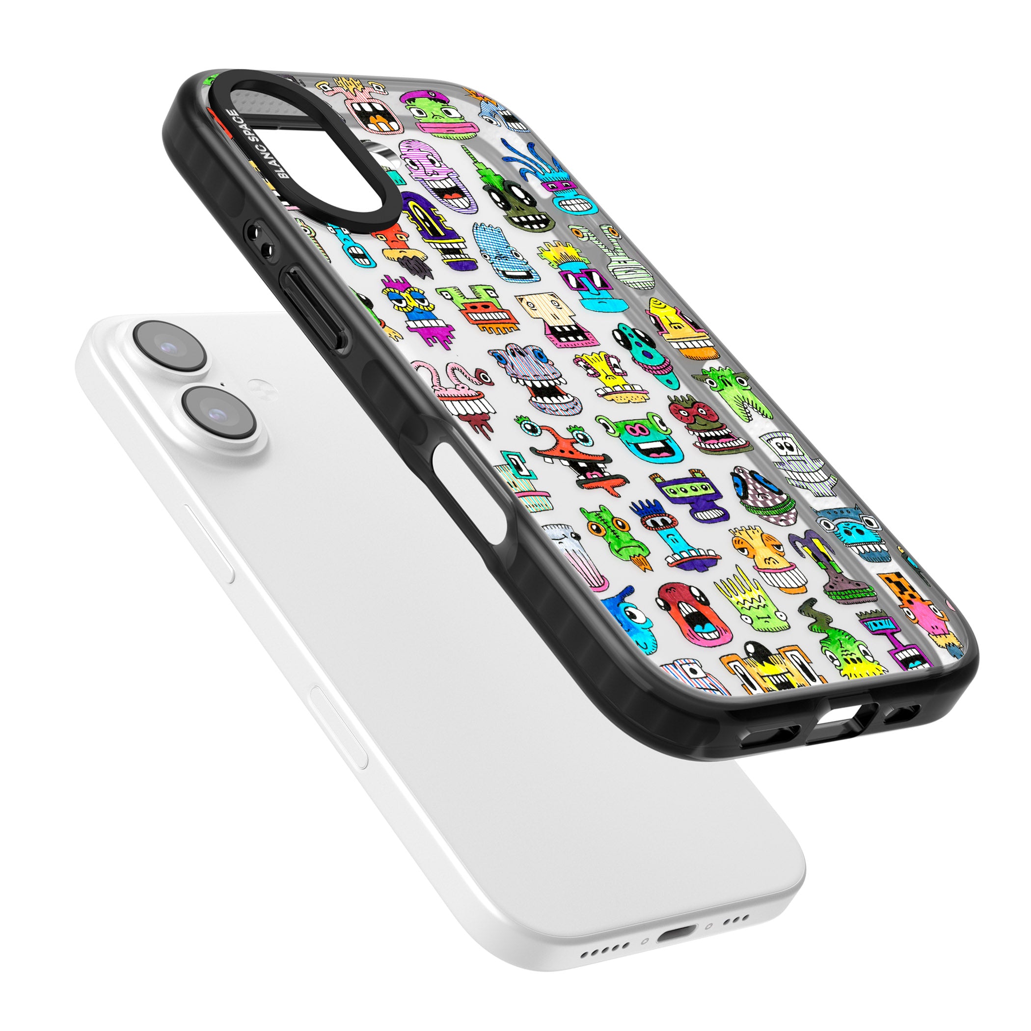 Familiar Faces iPhone 17 Impact Black Phone Case Colours