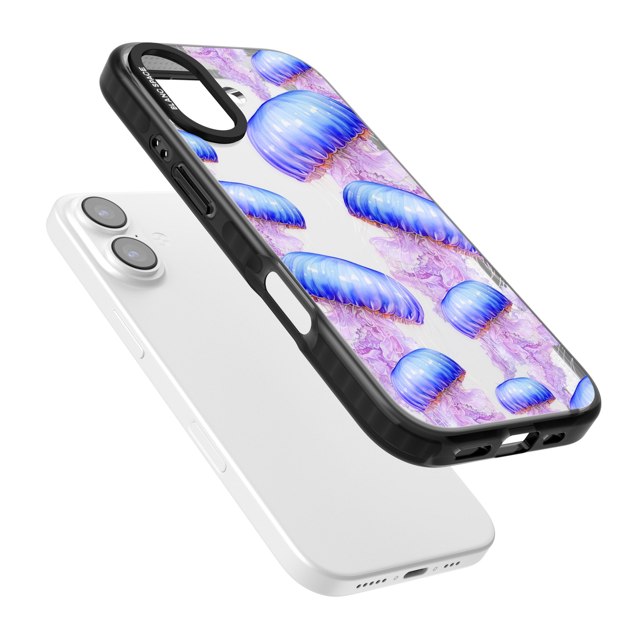 Jellyfish iPhone 17 Impact Black Phone Case Colours