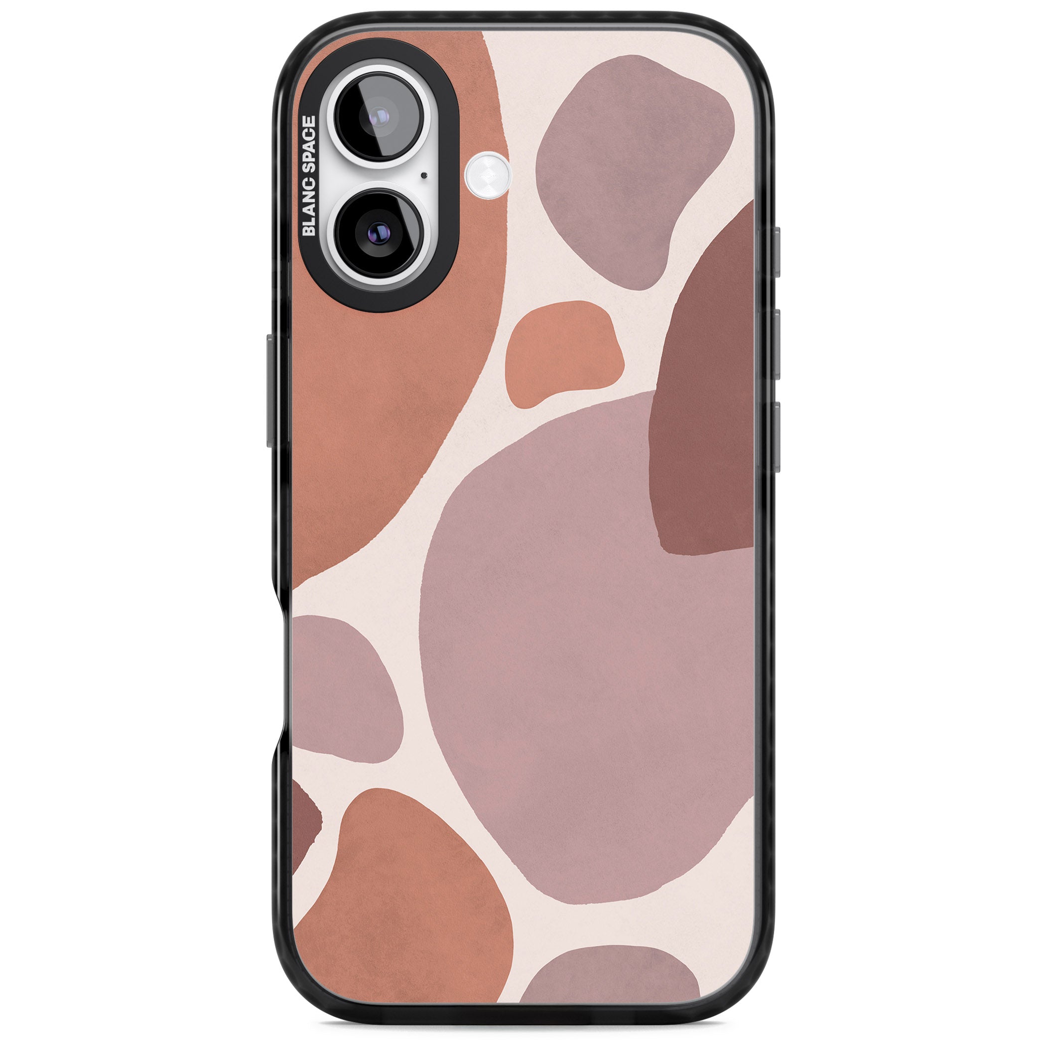 Terra Abstract iPhone 17 Impact Pro Black Phone Case
