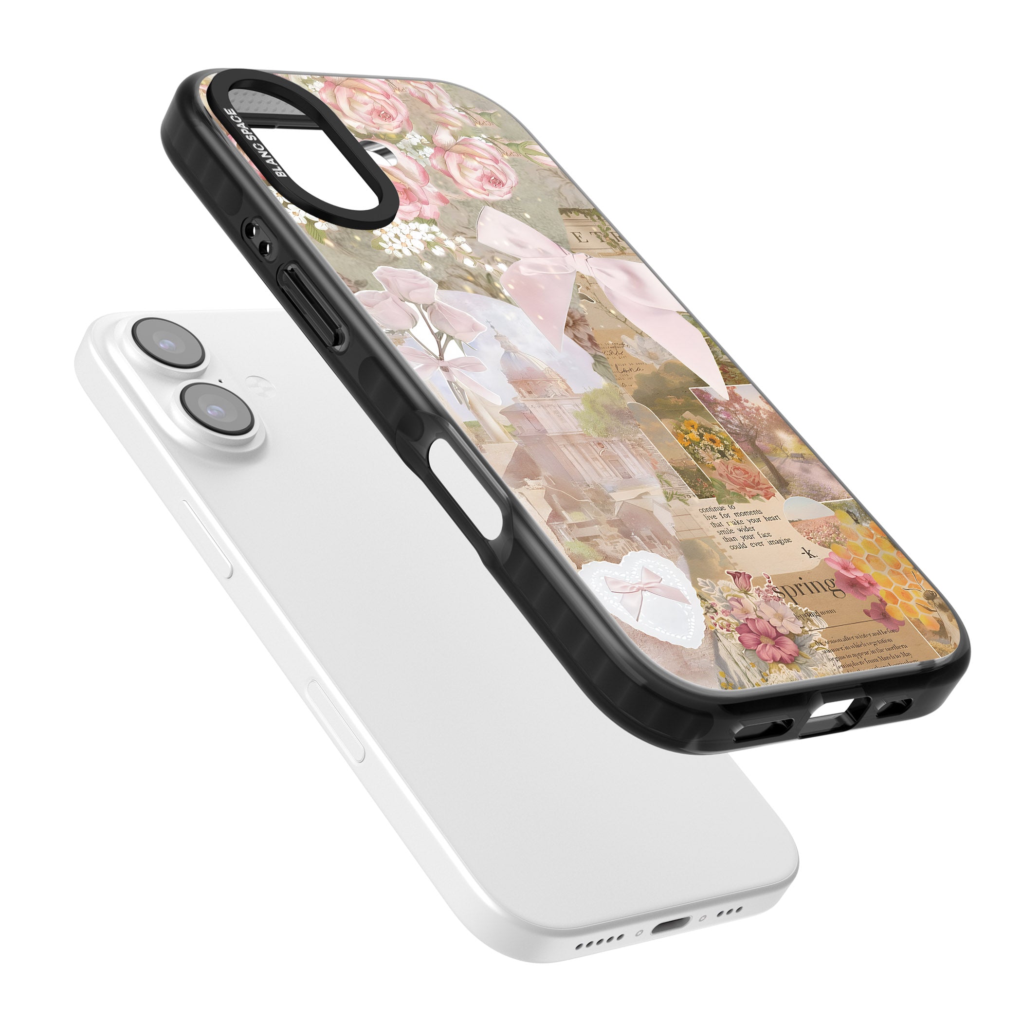 Coquette Collage iPhone 17 Impact Pro Black Phone Case Colours