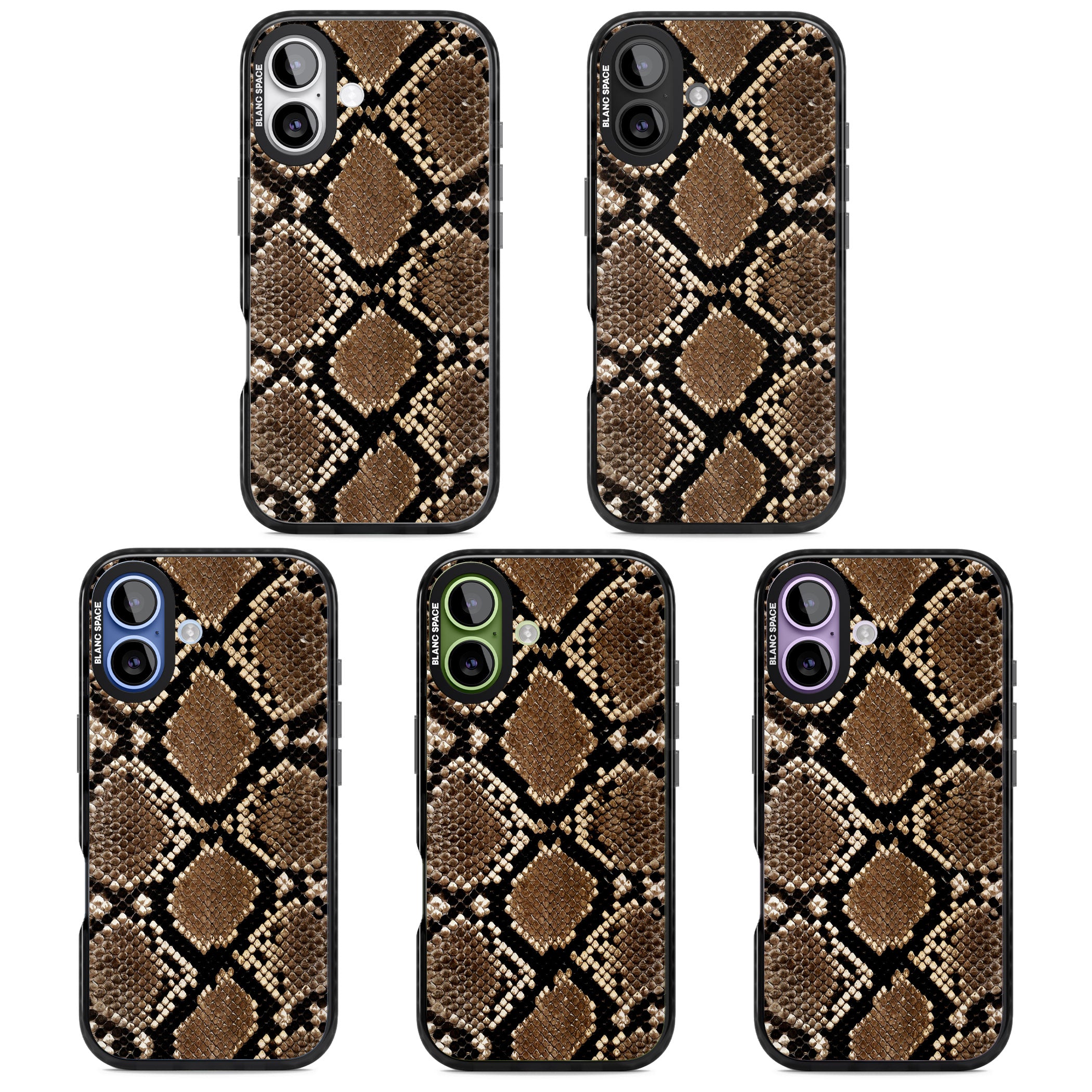 Snakeskin iPhone 17 Impact Pro Black Phone Case APT Impact Protection
