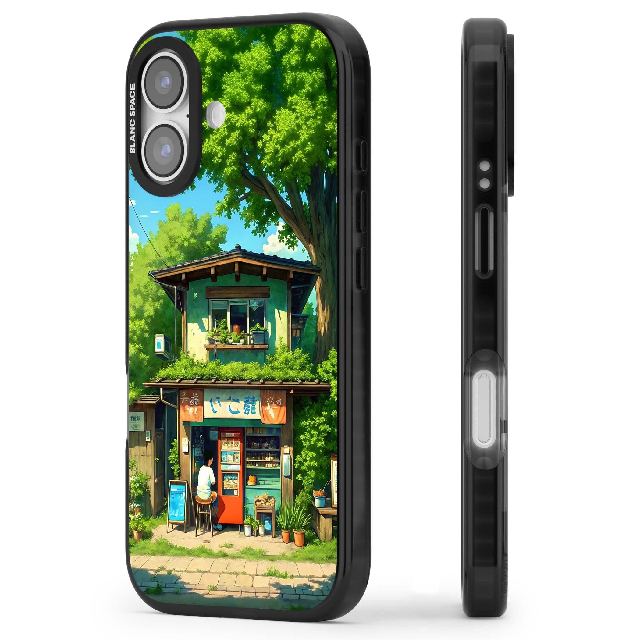 Countryside Kiosk for her iPhone case | Black Impact Magsafe case for iPhone 17