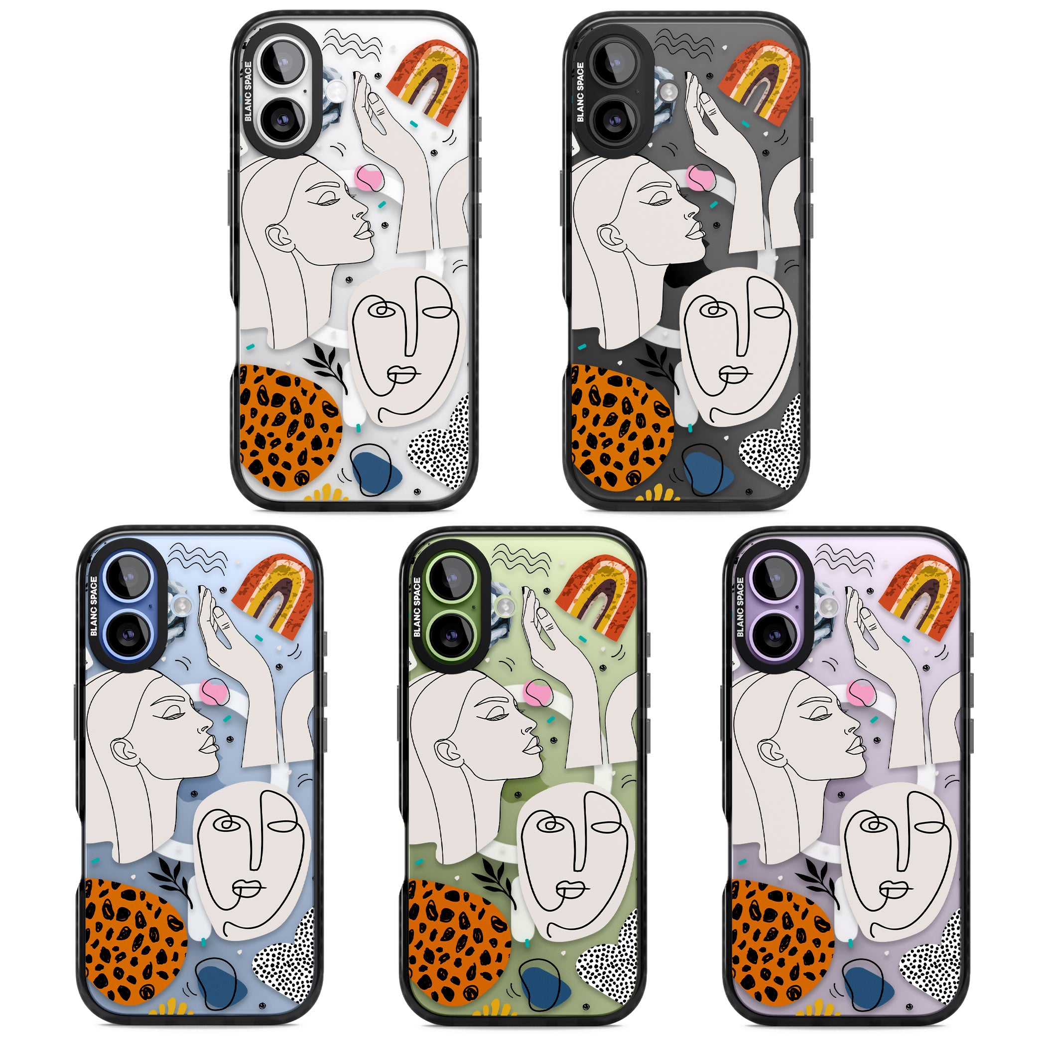 Artistic Expression Scrapbook iPhone 17 Impact Pro Black Phone Case APT Impact Protection