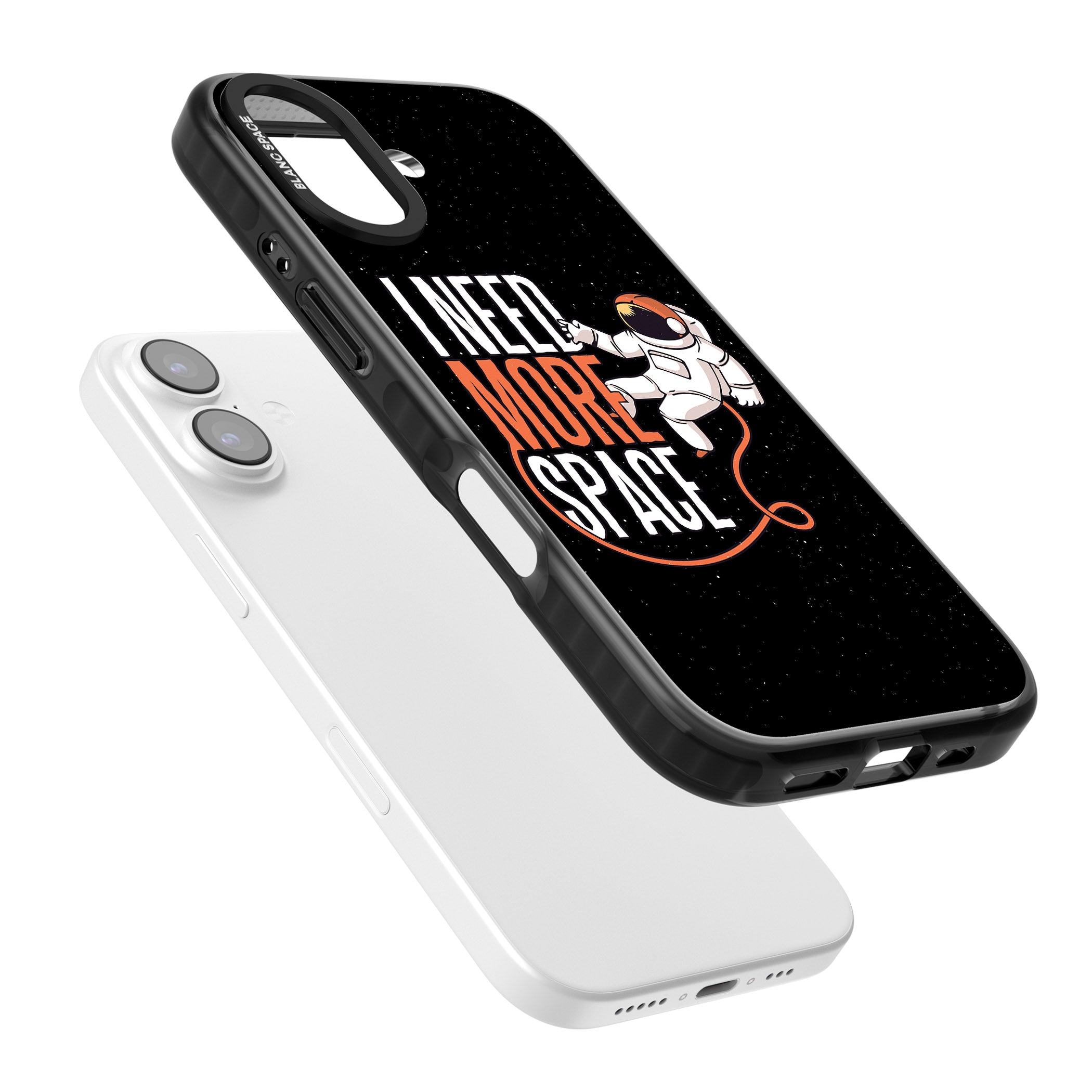 I Need More Space iPhone 17 Impact Pro Black Phone Case Colours