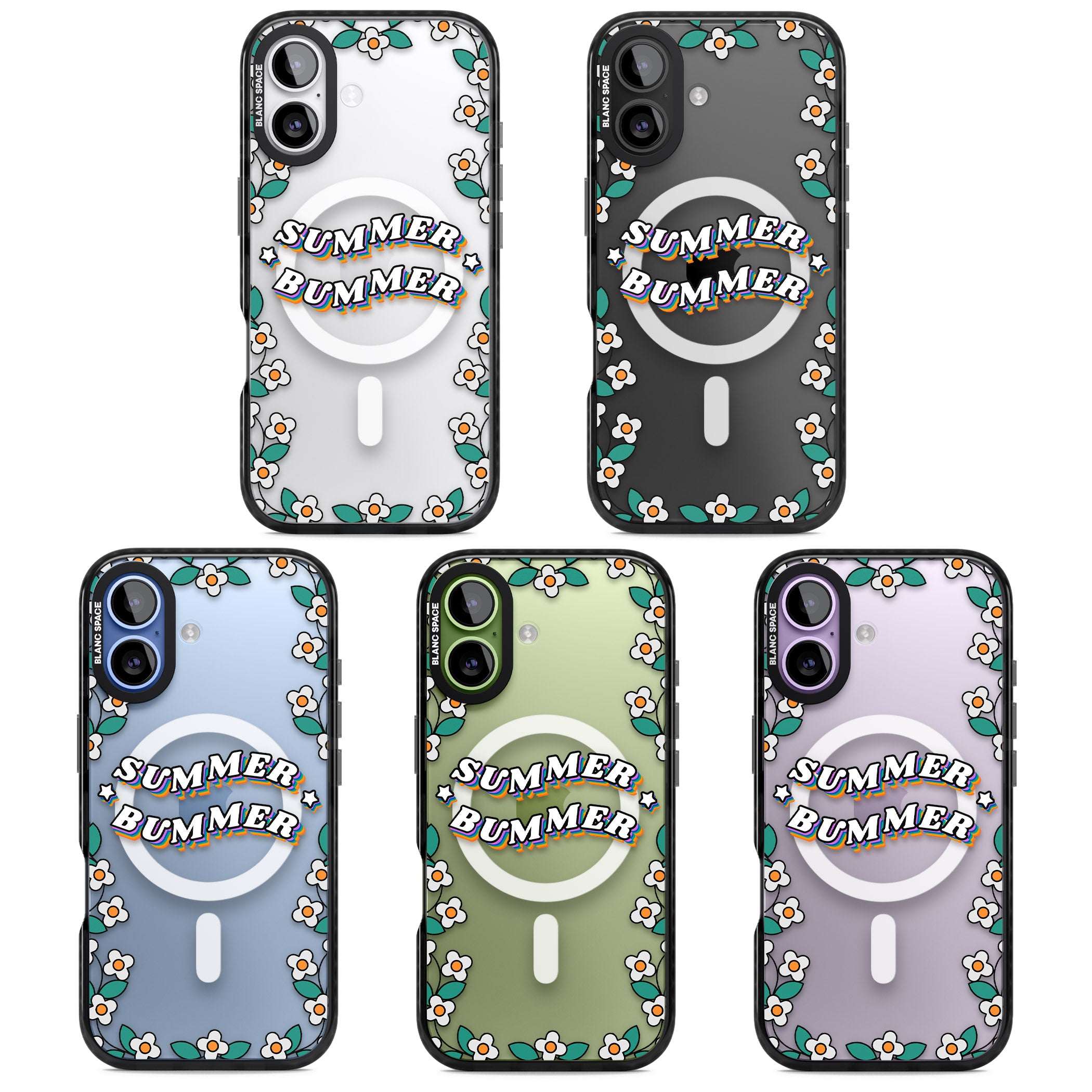 Summer Bummer iPhone 17 Impact Pro Black Phone Case APT Impact Protection