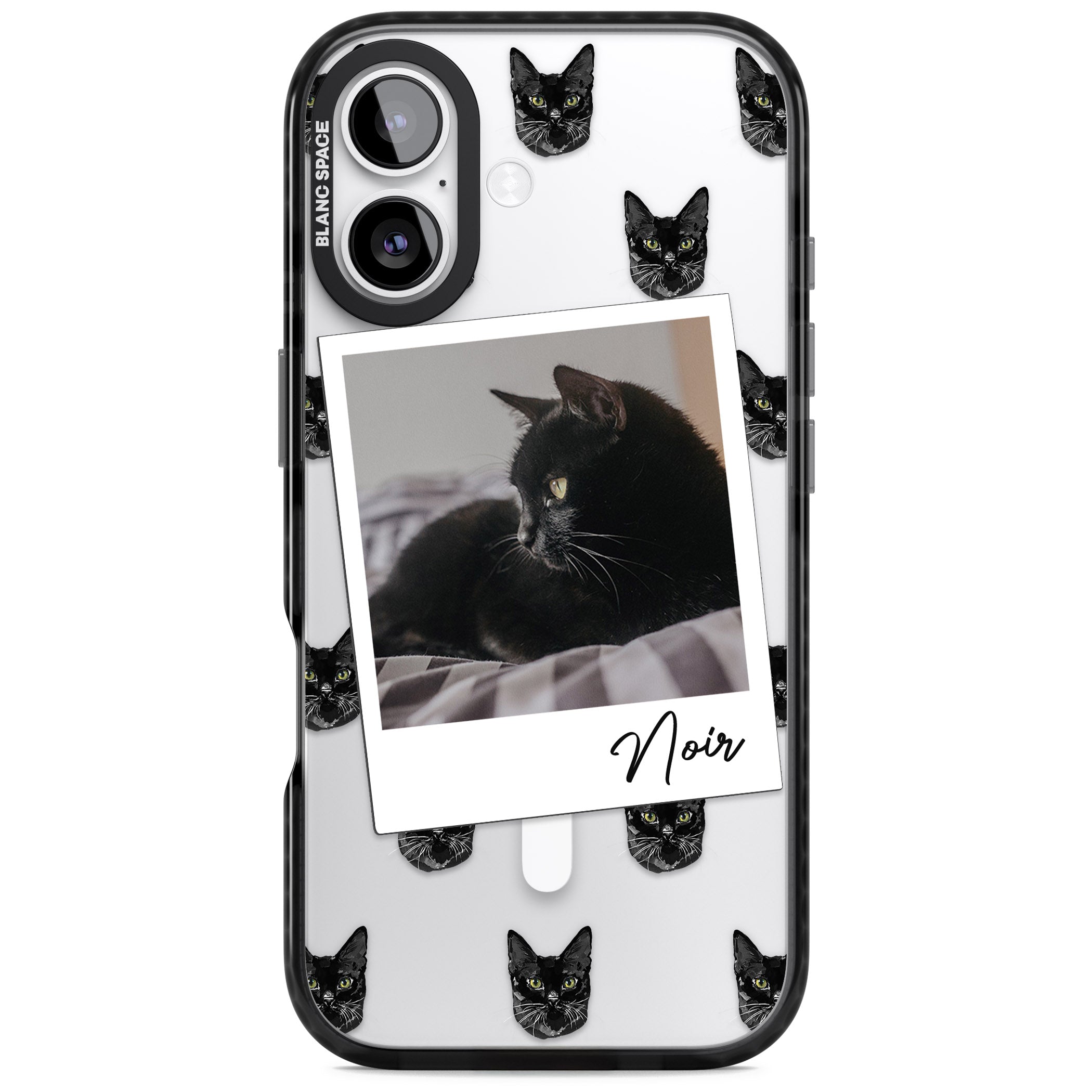 Personalised Bombay Cat Photo iPhone 17 Impact Pro Black Phone Case