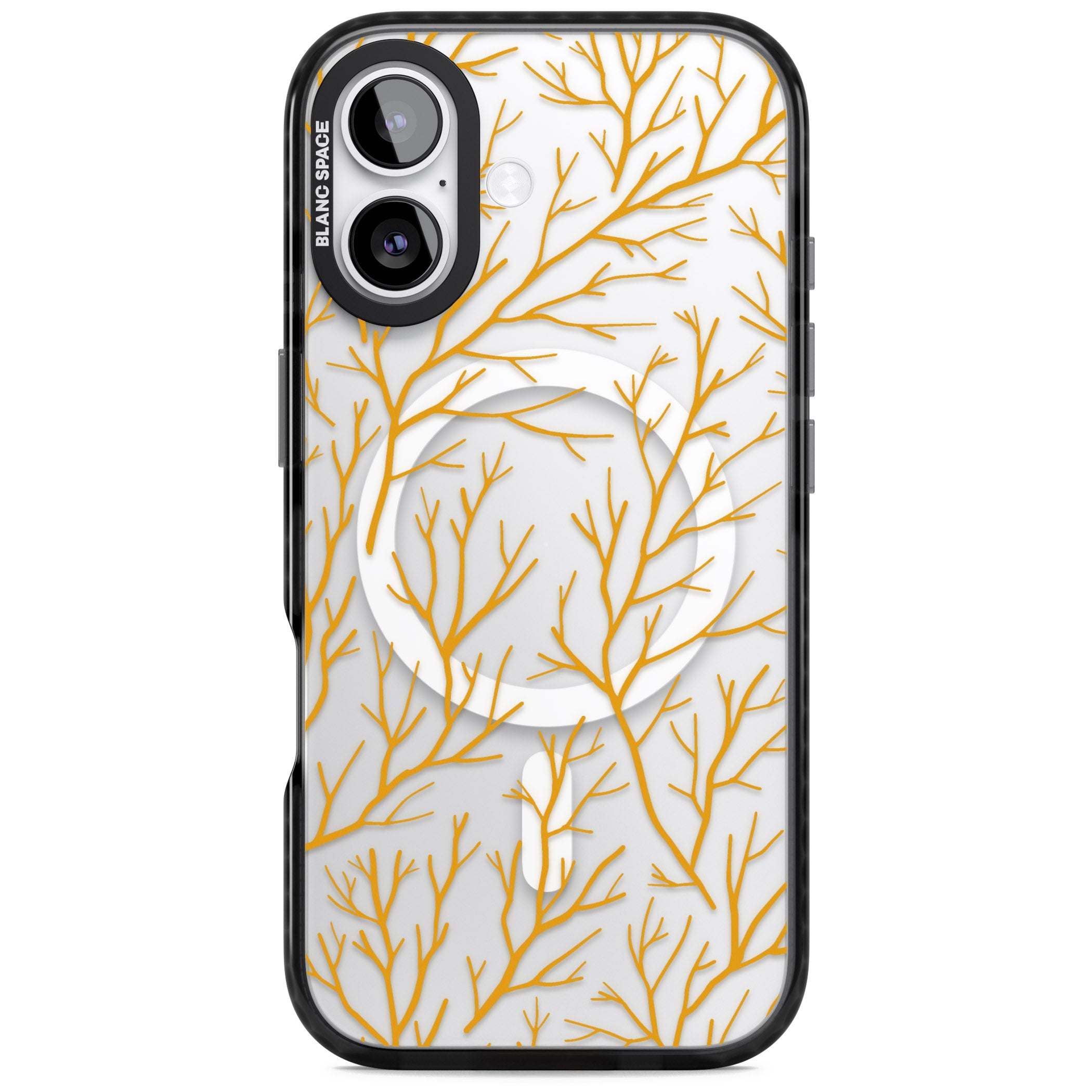 Personalised Bramble Branches iPhone 17 Impact Pro Black Phone Case
