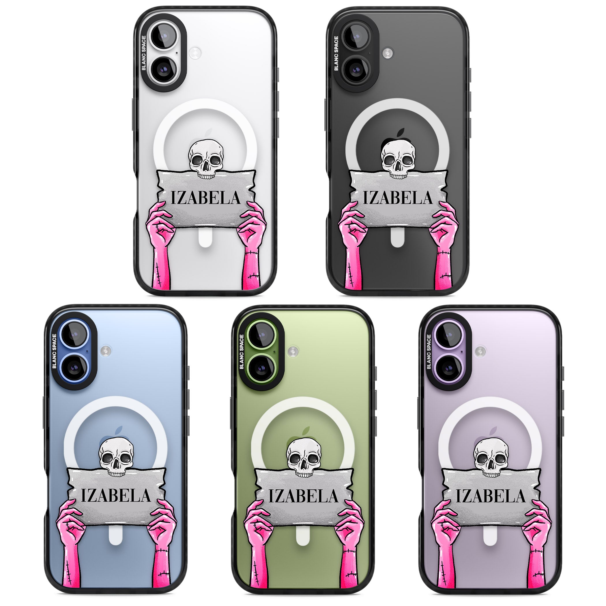 Personalised Grave Plaque iPhone 17 Impact Pro Black Phone Case APT Impact Protection