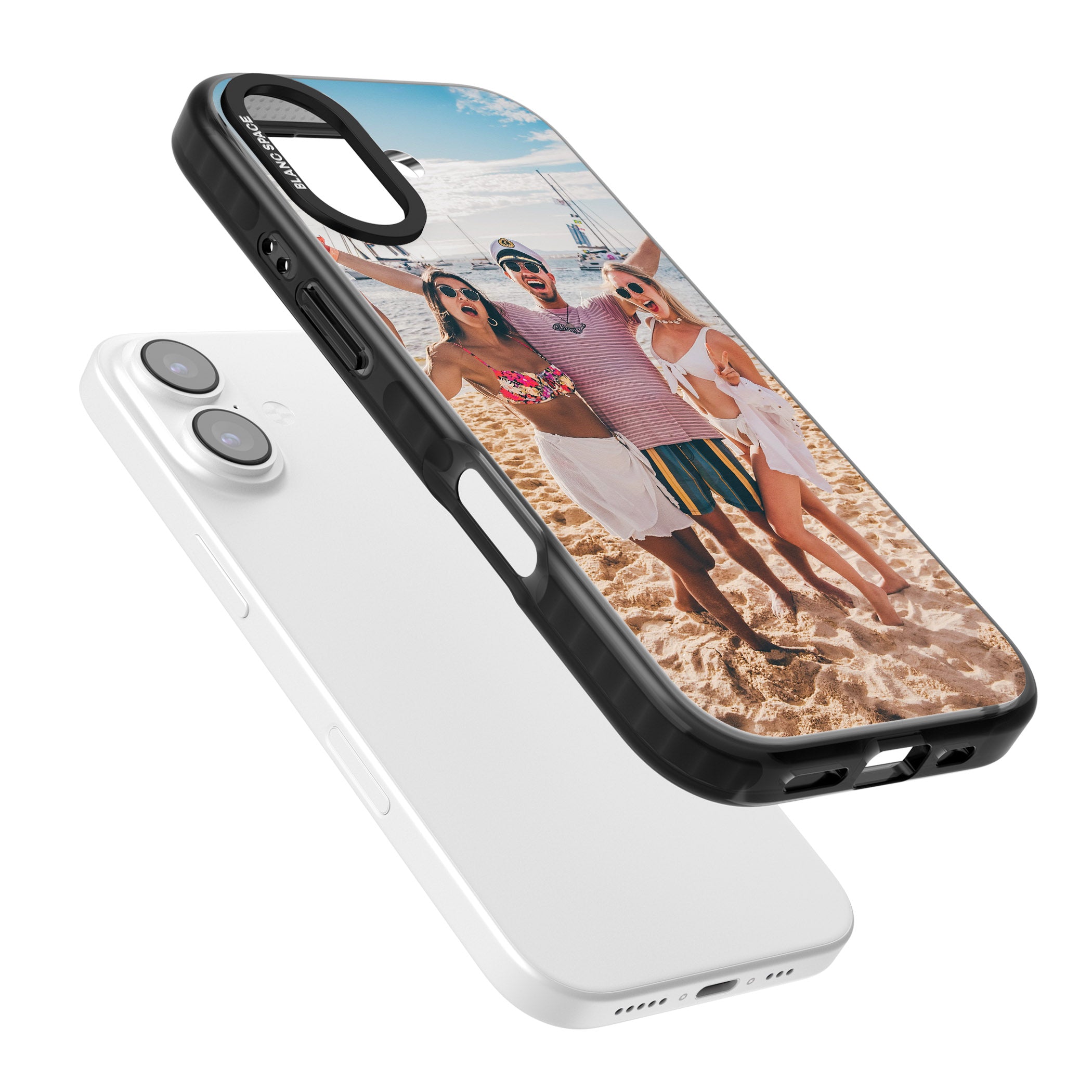 Personalised Photo iPhone 17 Impact Pro Black Phone Case Colours