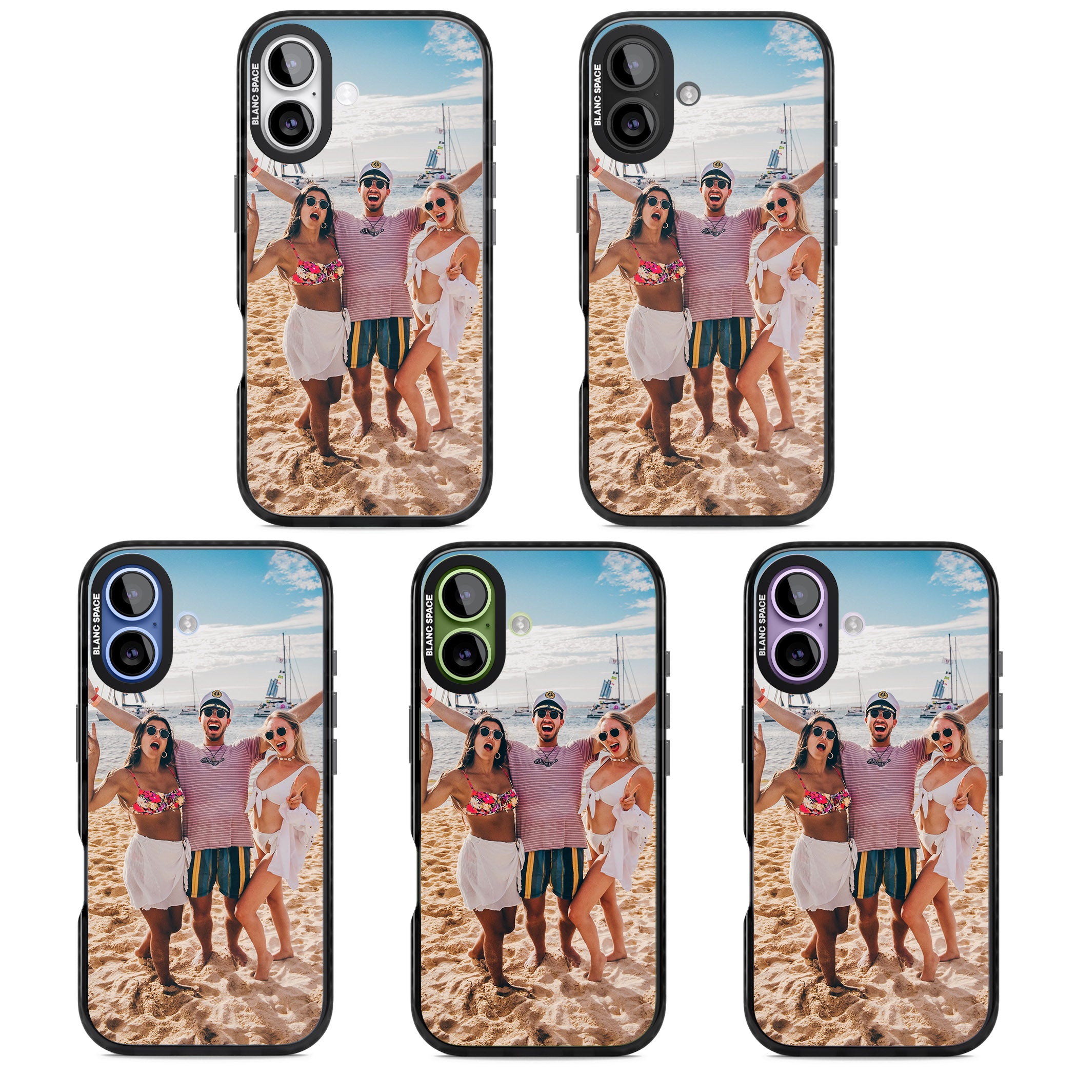 Personalised Photo iPhone 17 Impact Pro Black Phone Case APT Impact Protection