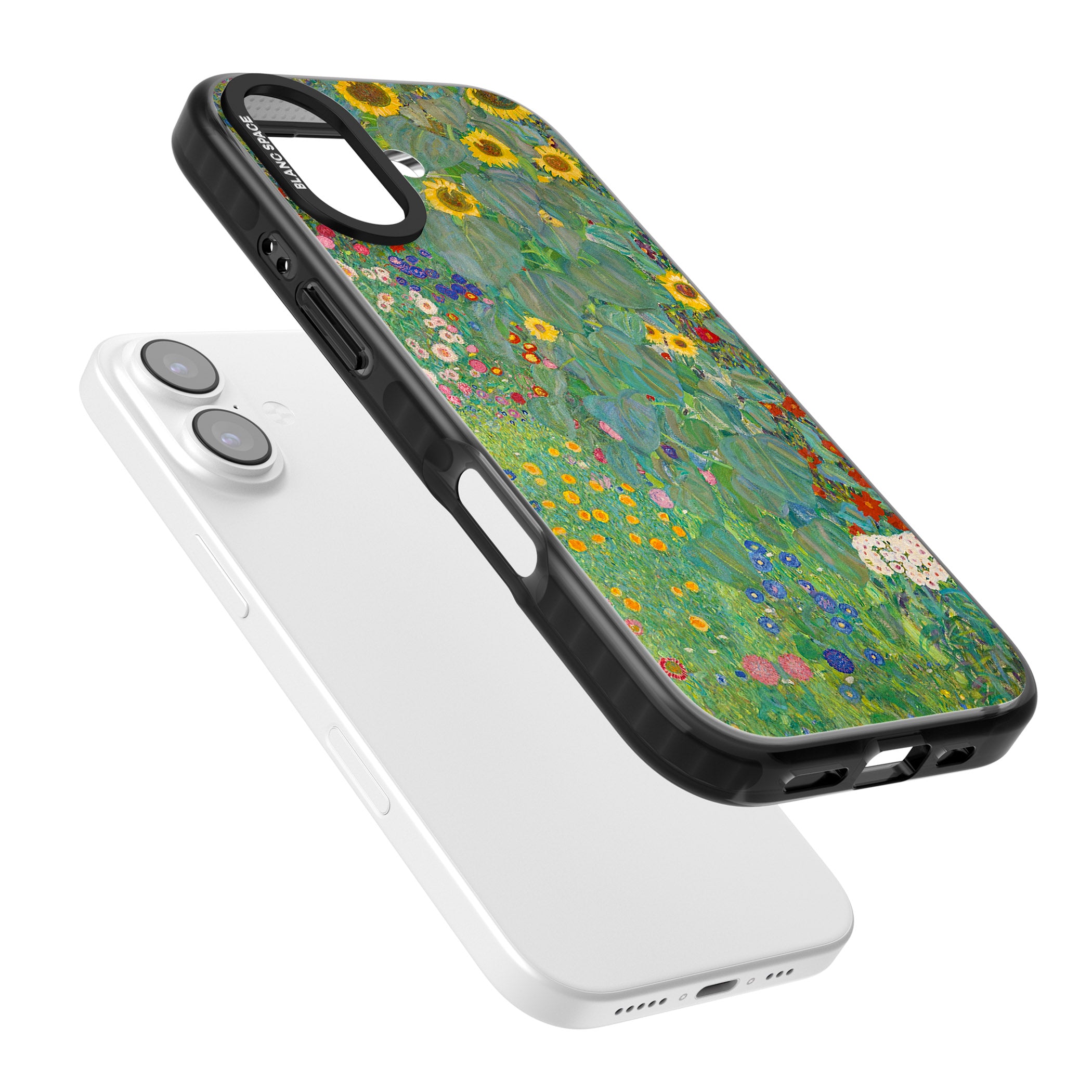 Farm Garden With Sunflowers iPhone 17 Impact Pro Black Phone Case Colours