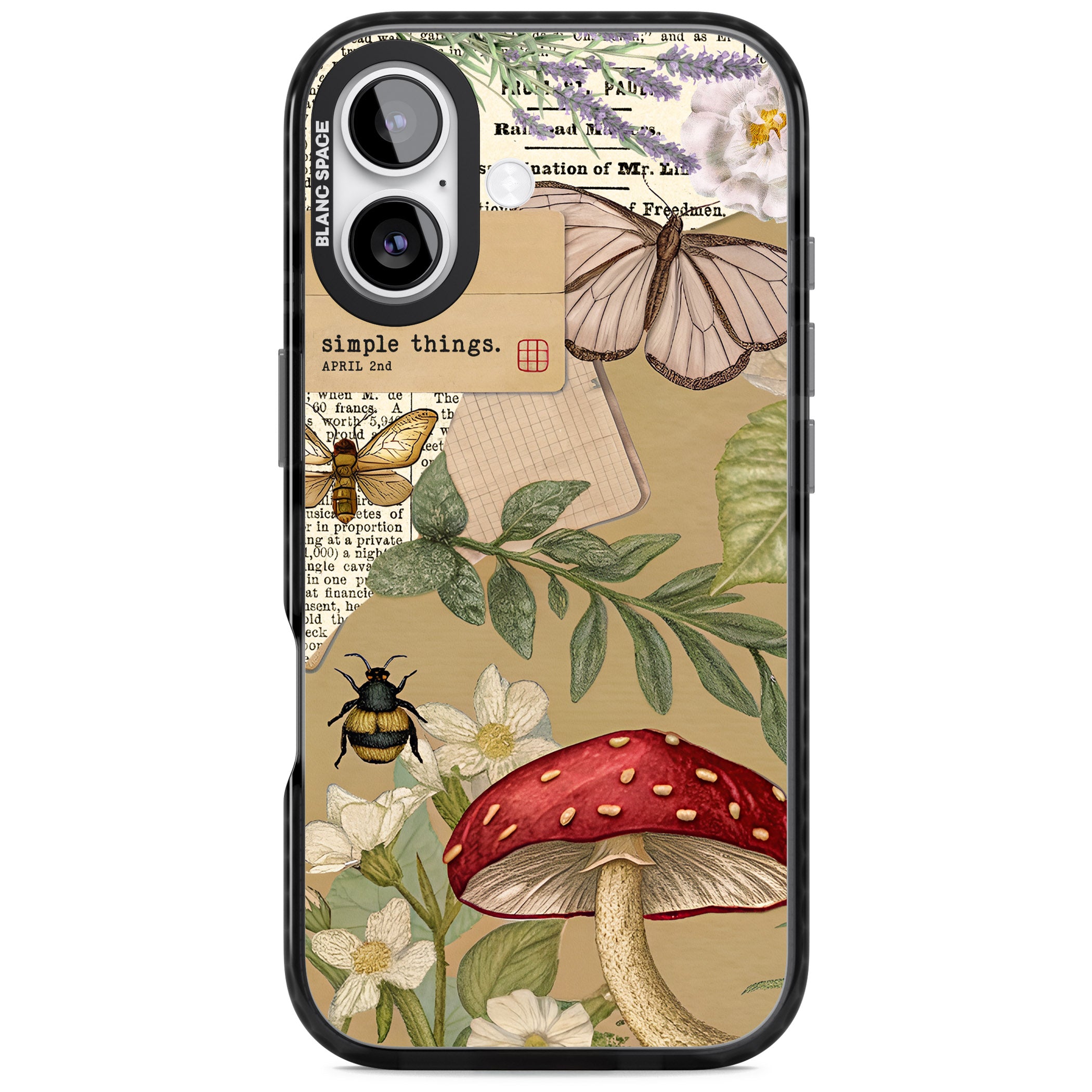 Simple Things iPhone 17 Impact Pro Black Phone Case