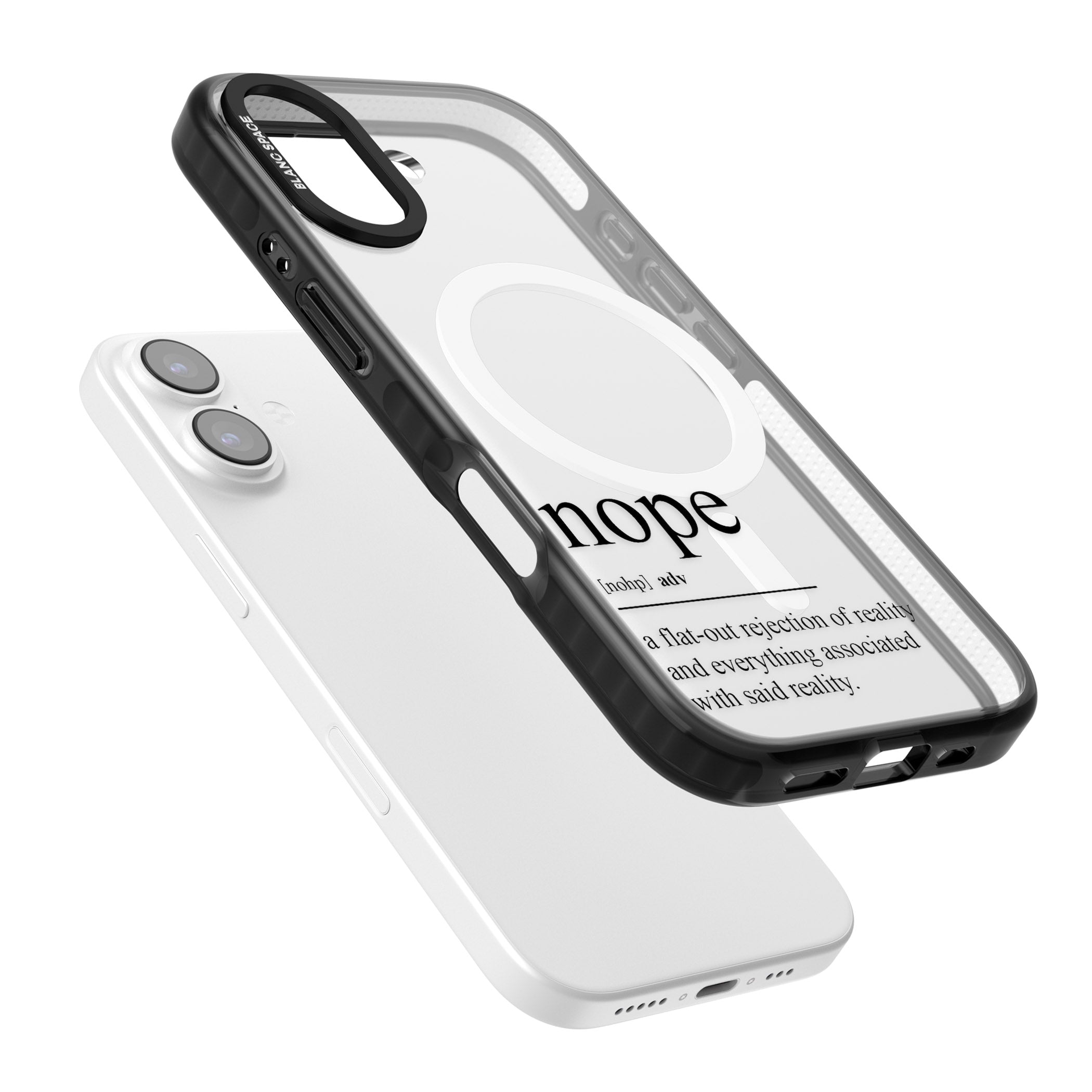 Nope iPhone 17 Impact Pro Black Phone Case Colours