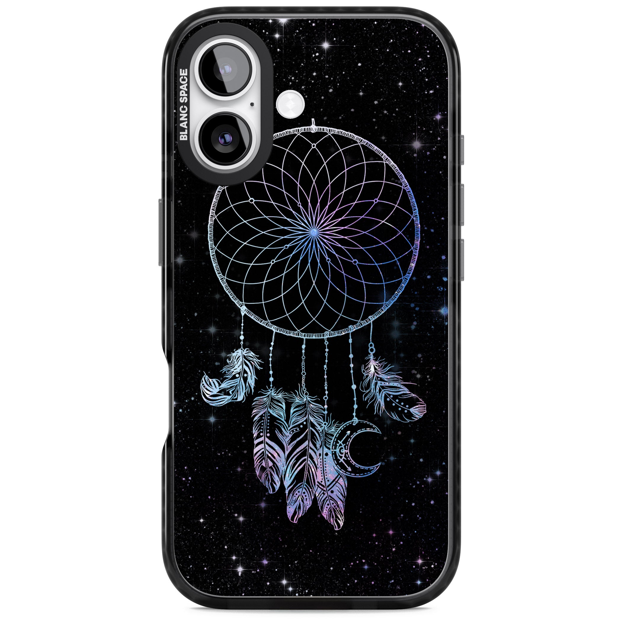 Dreamcatcher Galaxy iPhone 17 Impact Pro Black Phone Case