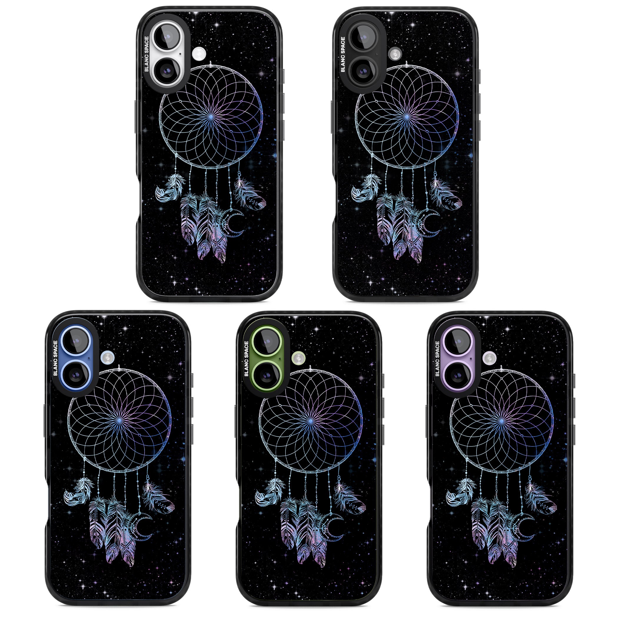 Dreamcatcher Galaxy iPhone 17 Impact Pro Black Phone Case APT Impact Protection