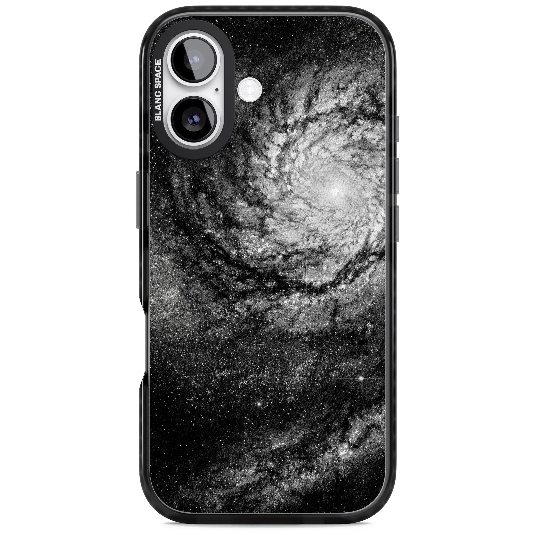 Night Sky Galaxies: Milky Way Galaxy iPhone 17 Impact Pro Black Phone Case