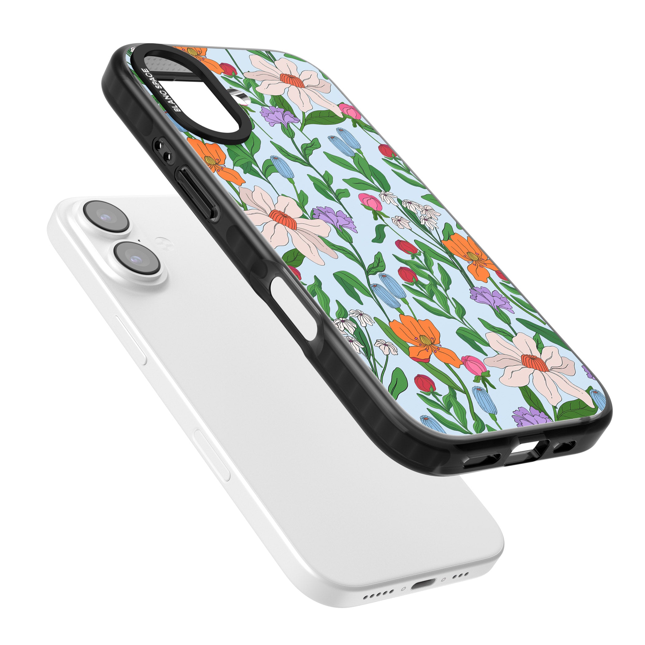 Full Bloom Background iPhone 17 Impact Pro Black Phone Case Colours