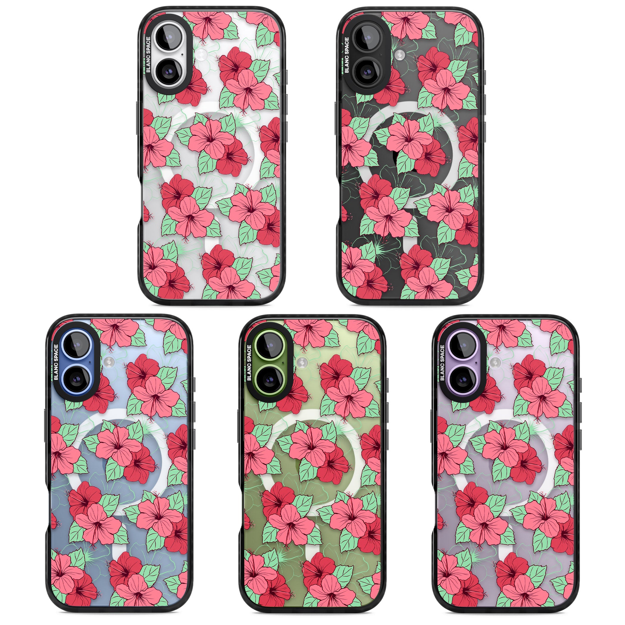 Pink Peony iPhone 17 Impact Pro Black Phone Case APT Impact Protection