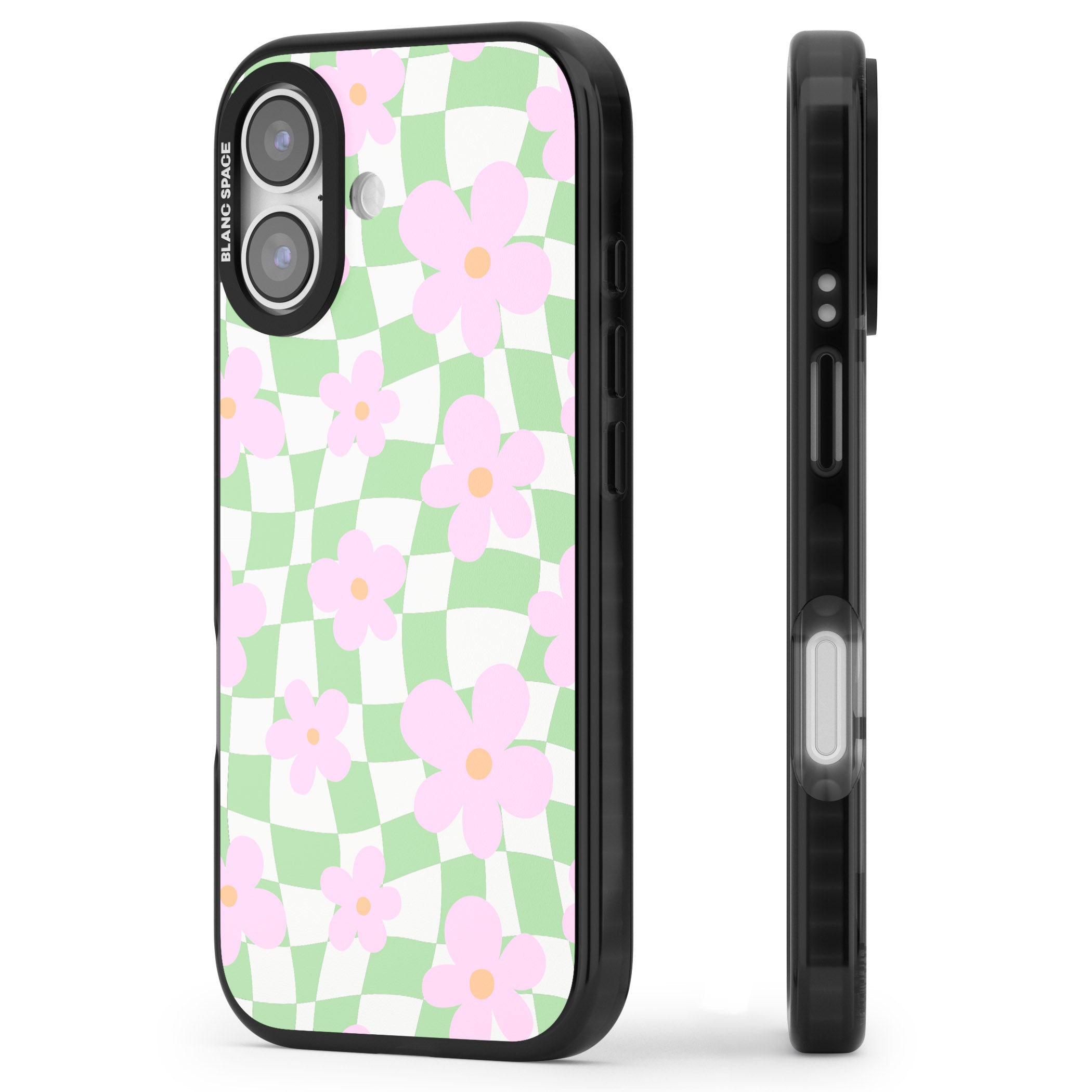 Spring Picnic iPhone 17 Impact Pro Black Phone Case Side Profile
