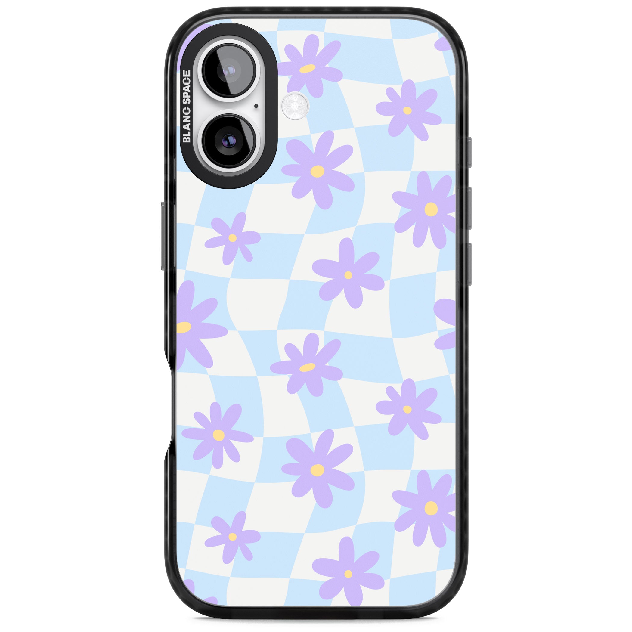 Serene Skies & Flowers iPhone 17 Impact Pro Black Phone Case