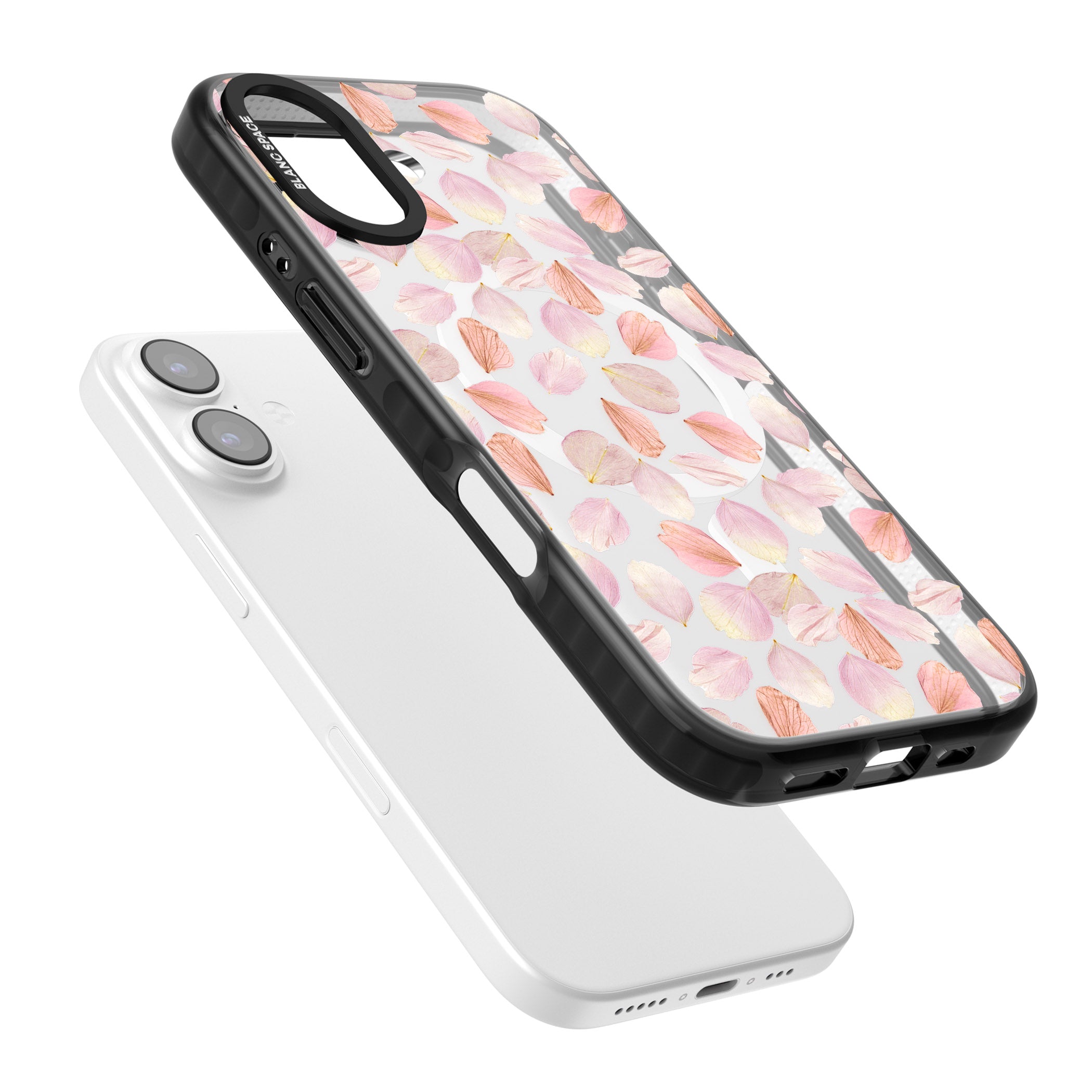 Petal Dream iPhone 17 Impact Pro Black Phone Case Colours